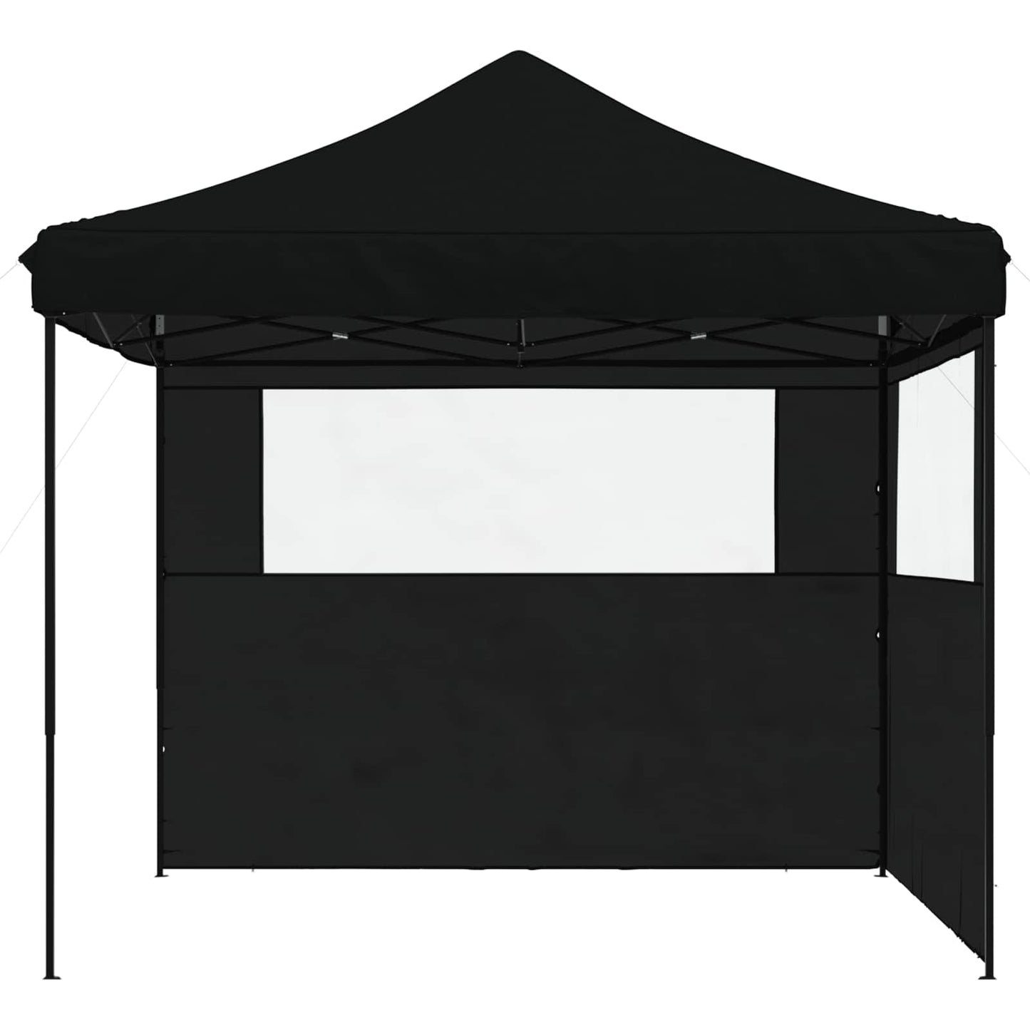 Partytelt Svart 292 x 292 x 315 cm Oxford Stoff