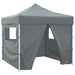 Partytelt Antrasitt 291 x 291 x 315 cm Oxford Stoff vidaXL