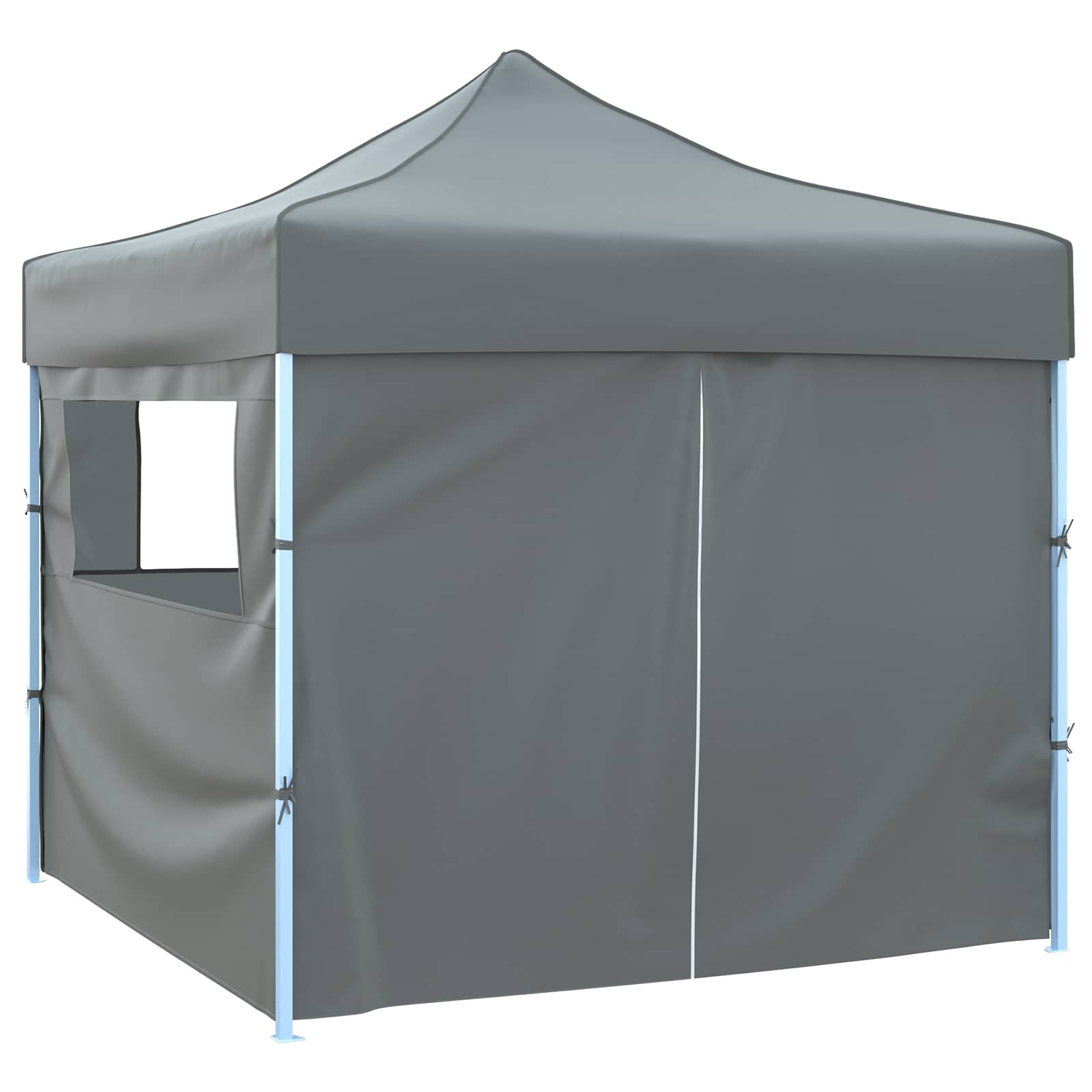 Partytelt Antrasitt 291 x 291 x 315 cm Oxford Stoff vidaXL