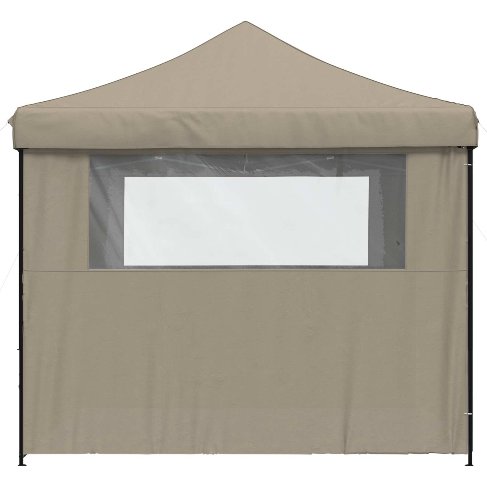 Partytelt Gråbrun 292 x 292 x 315 cm Oxford Stoff vidaXL