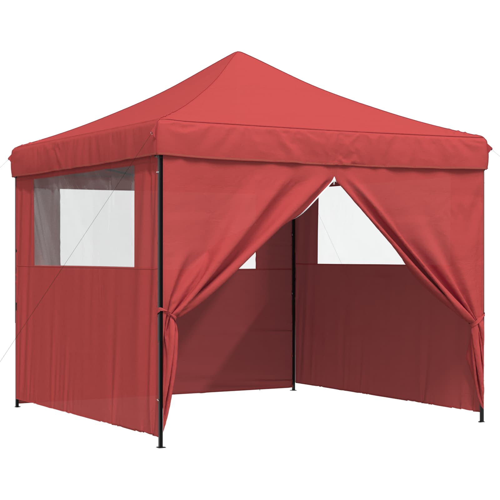 Partytelt Burgunder 292 x 292 x 315 cm Oxford Stoff vidaXL