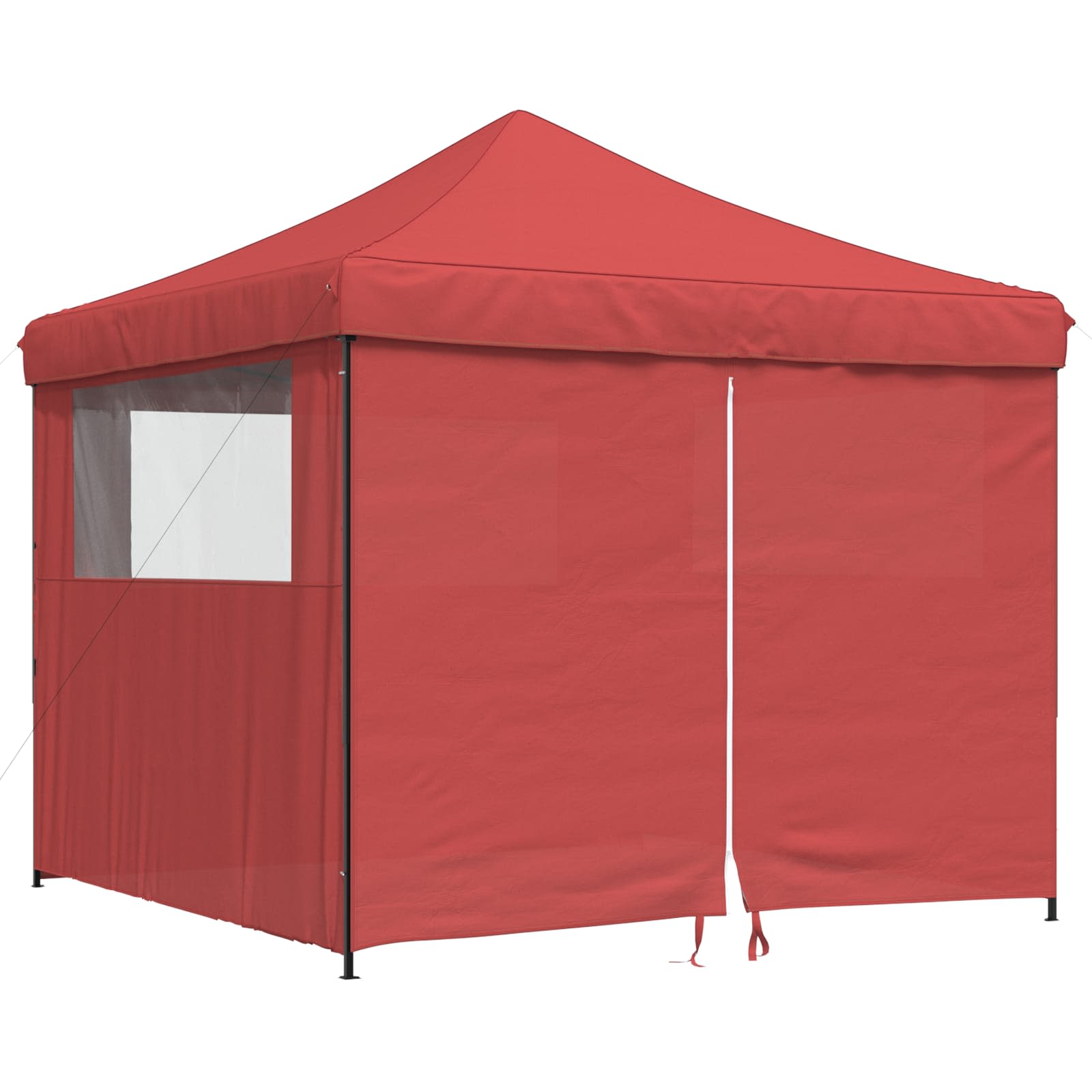 Partytelt Burgunder 292 x 292 x 315 cm Oxford Stoff vidaXL