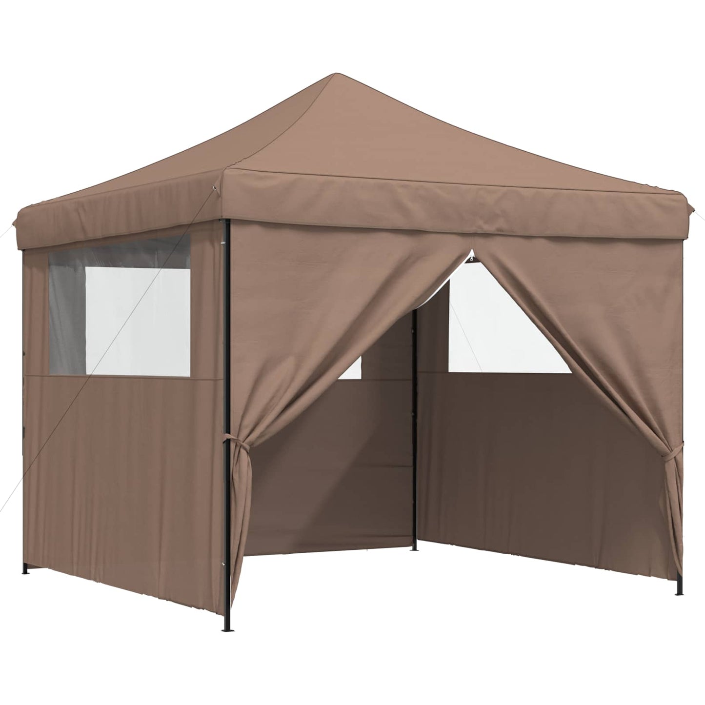 Partytelt Brun 292 x 292 x 315 cm Oxford Stoff vidaXL
