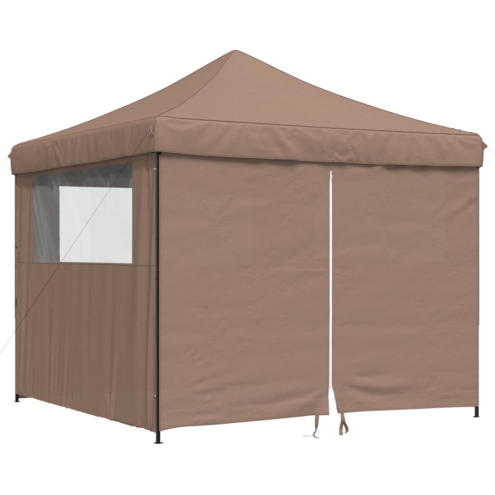 Partytelt Brun 292 x 292 x 315 cm Oxford Stoff vidaXL