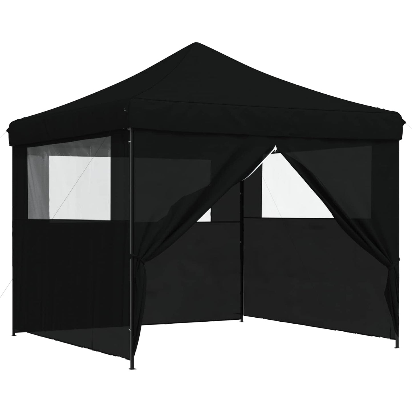 Partytelt Svart 292 x 292 x 315 cm Oxford Stoff vidaXL