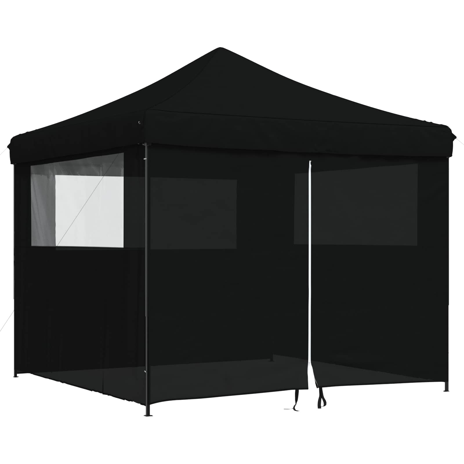 Partytelt Svart 292 x 292 x 315 cm Oxford Stoff vidaXL