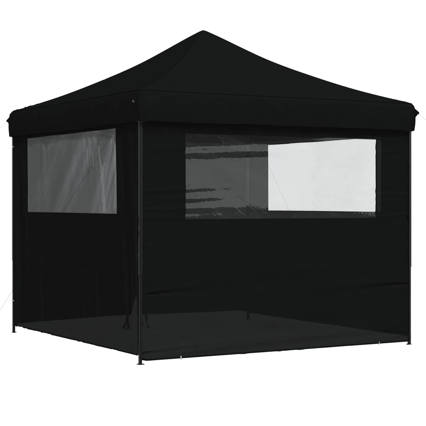 Partytelt Svart 292 x 292 x 315 cm Oxford Stoff vidaXL