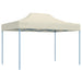 Partytelt Krem 280 x 410 x 315 cm Oxford Stoff vidaXL