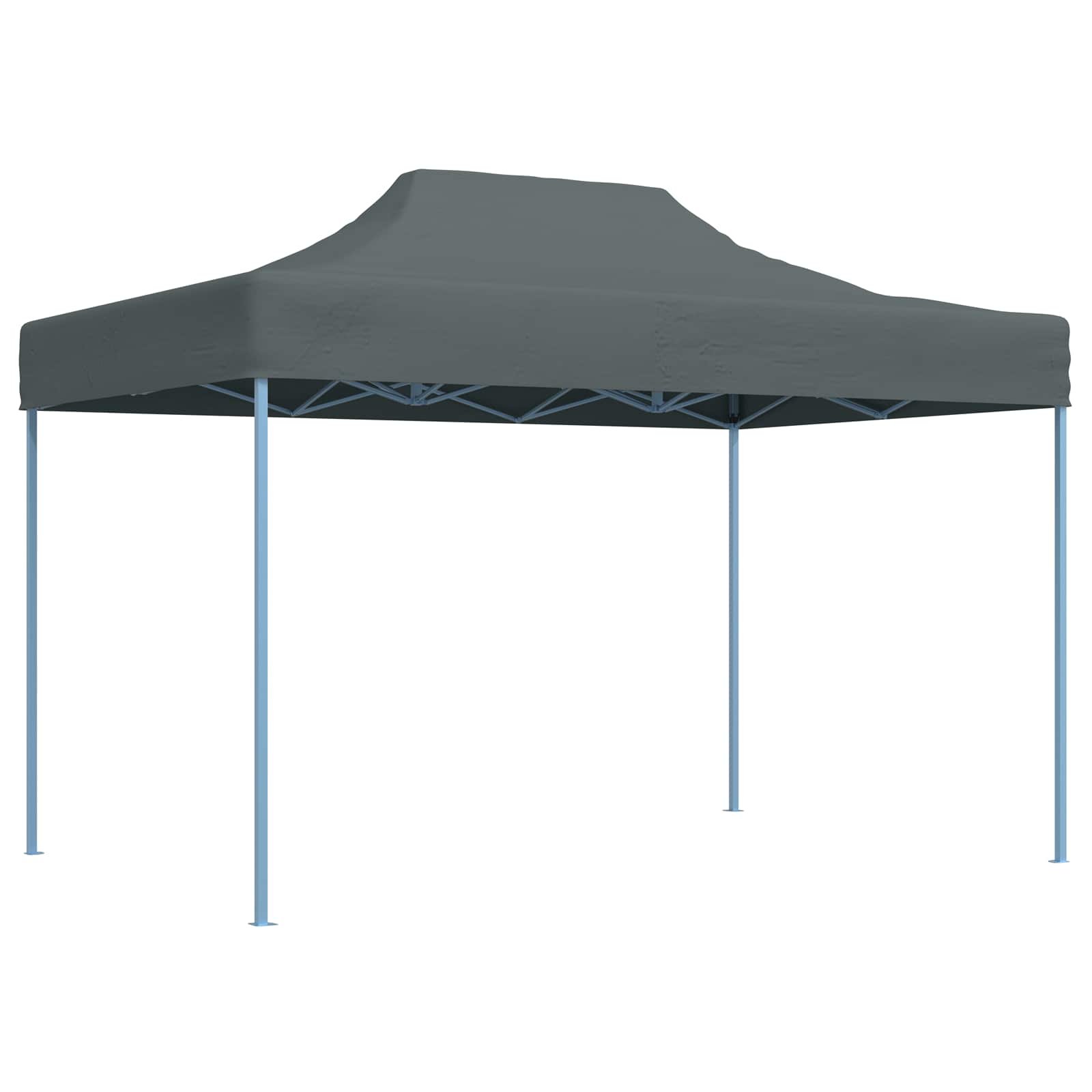 Partytelt Antrasitt 280 x 410 x 315 cm Oxford Stoff vidaXL