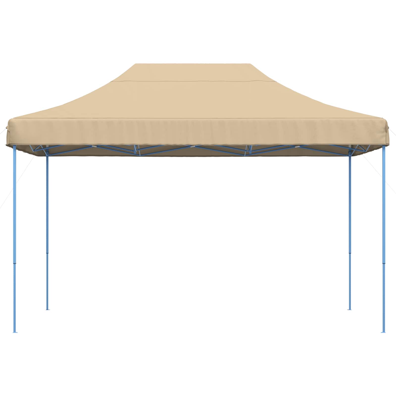 Partytelt Beige 279 x 410 x 315 cm Oxford Stoff vidaXL