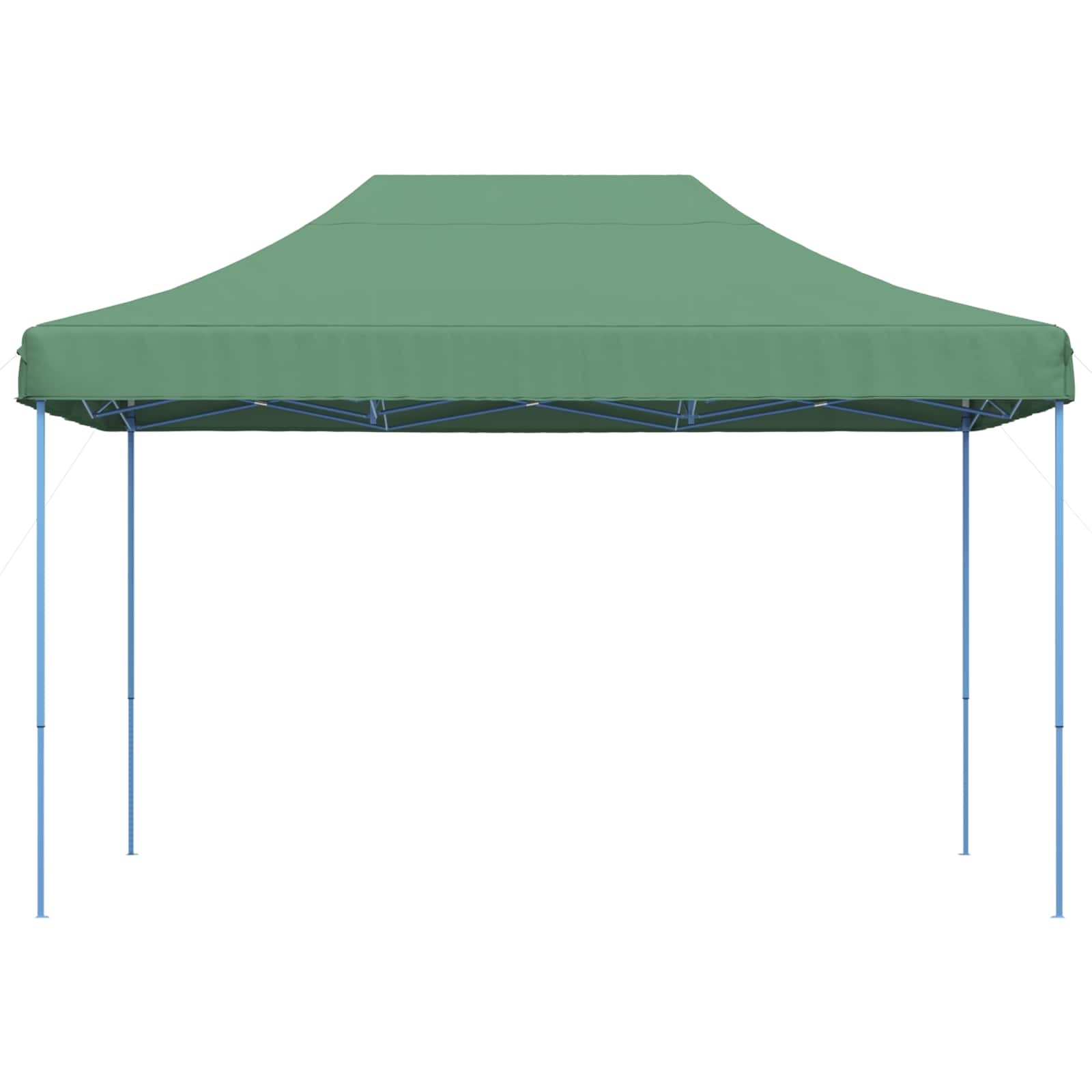 Partytelt grønn 279 x 410 x 315 cm Oxford Stoff vidaXL