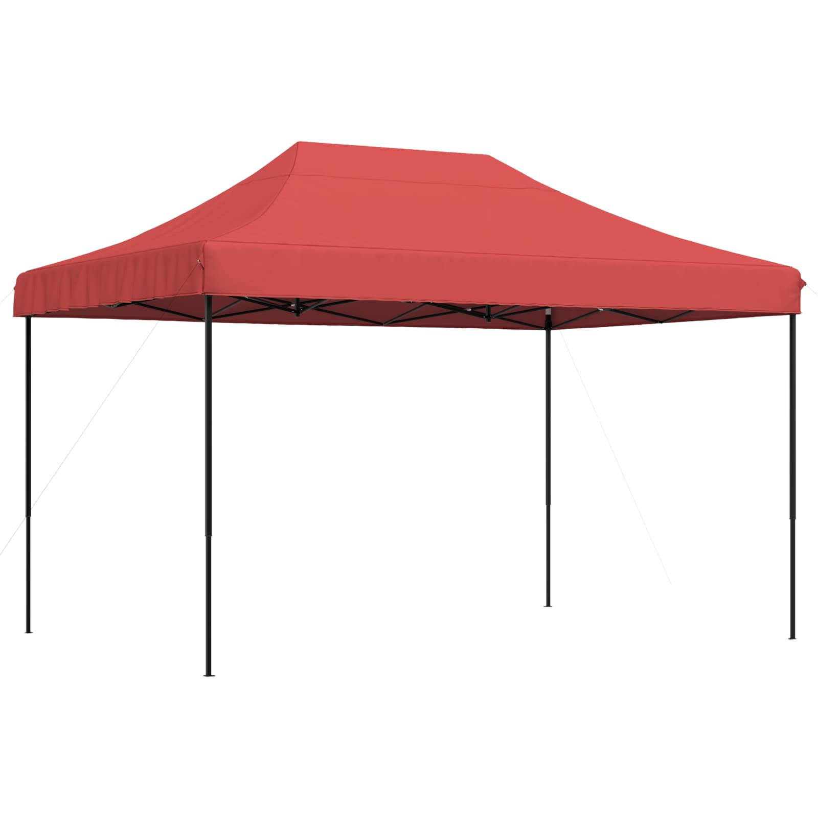 Partytelt Burgunder 279 x 410 x 315 cm Oxford Stoff vidaXL
