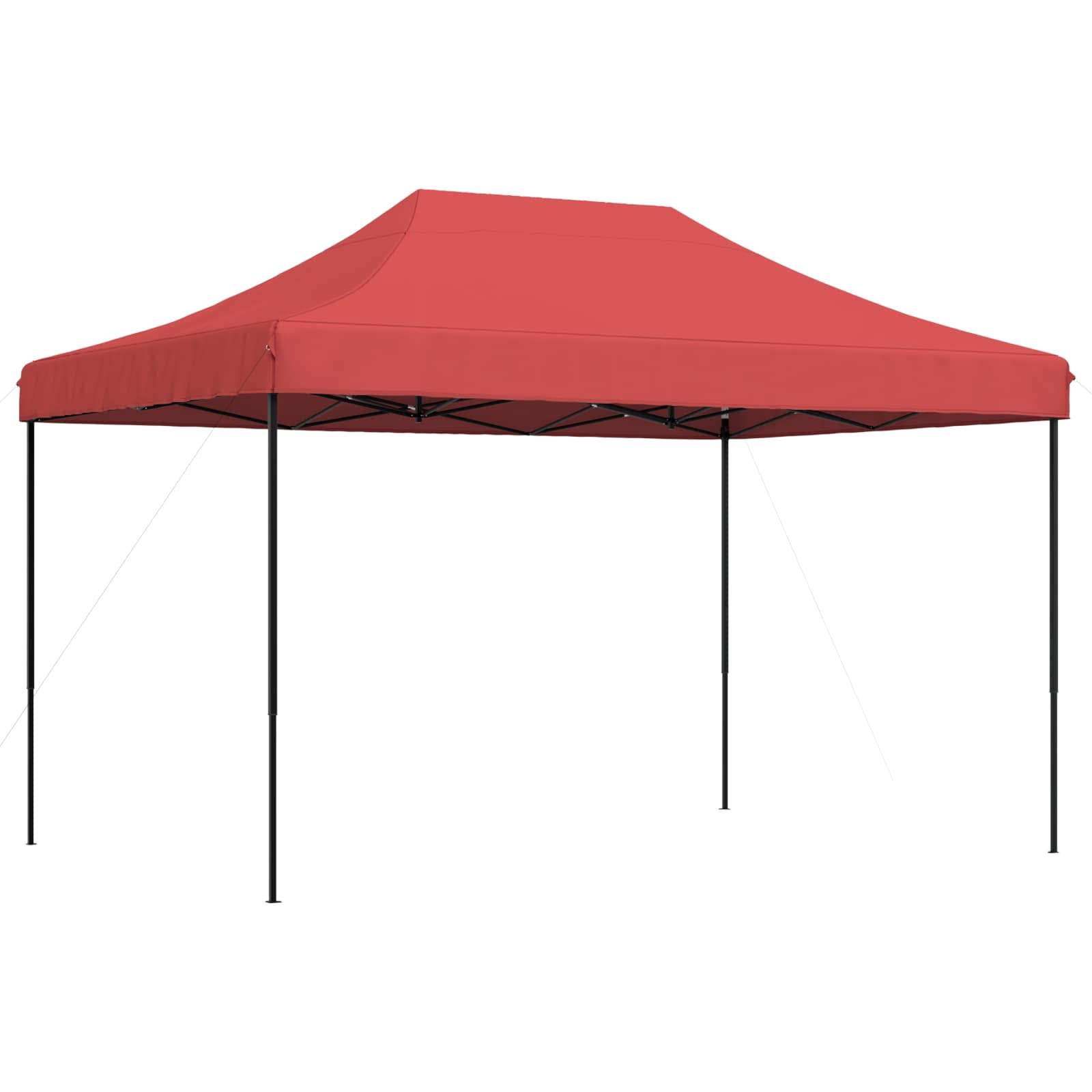 Partytelt Burgunder 279 x 410 x 315 cm Oxford Stoff vidaXL