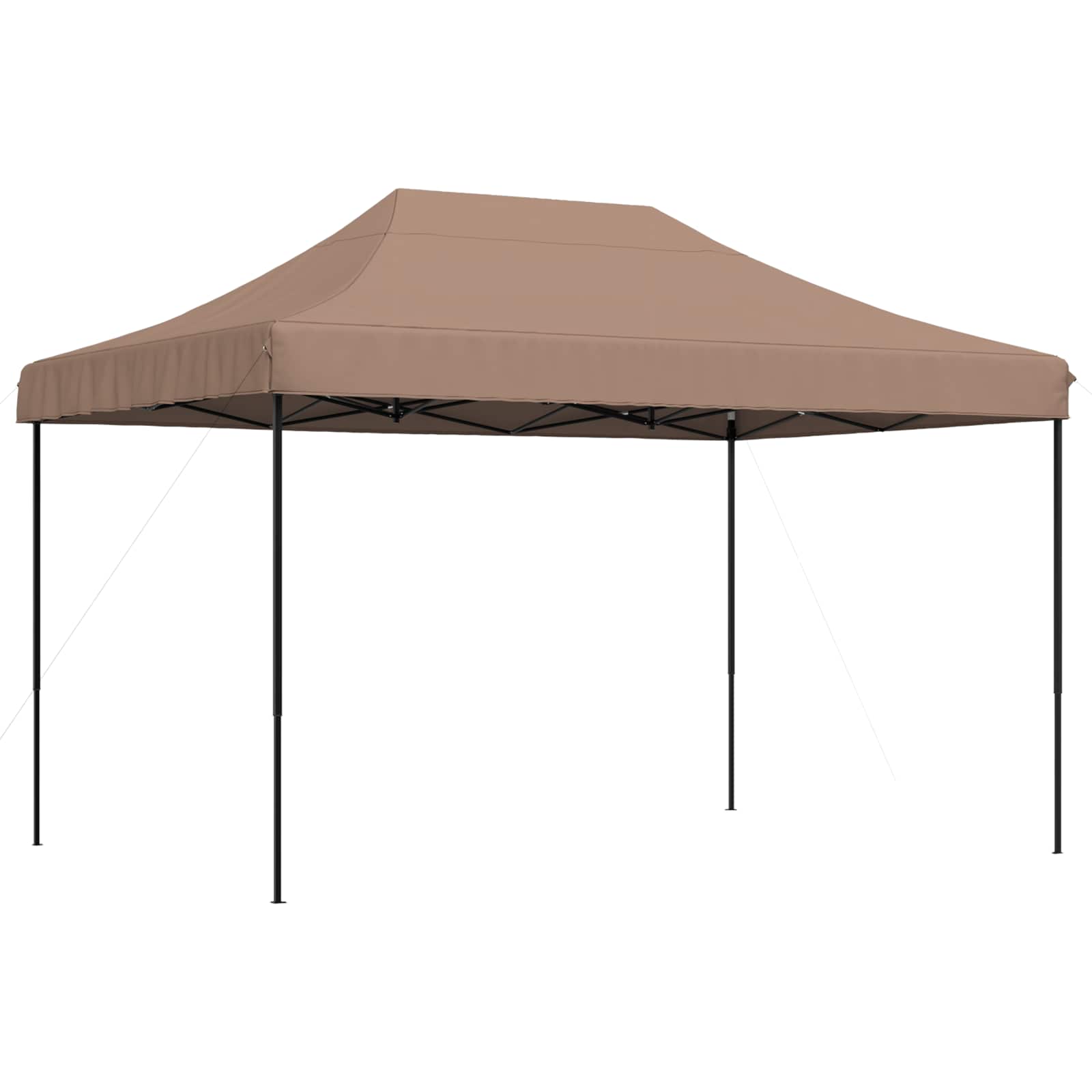 Partytelt Brun 279 x 410 x 315 cm Oxford Stoff vidaXL