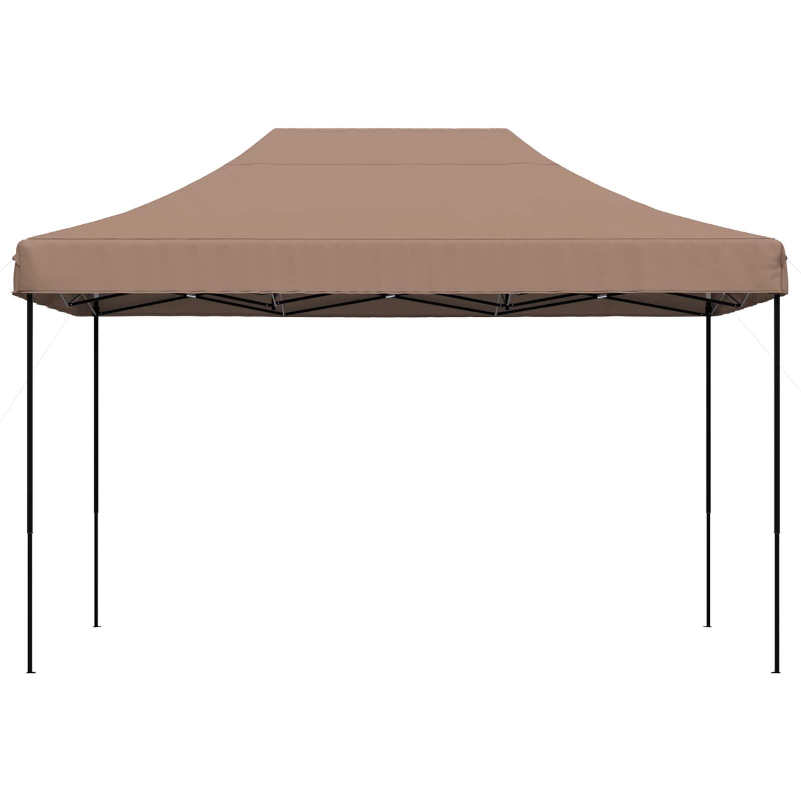 Partytelt Brun 279 x 410 x 315 cm Oxford Stoff vidaXL