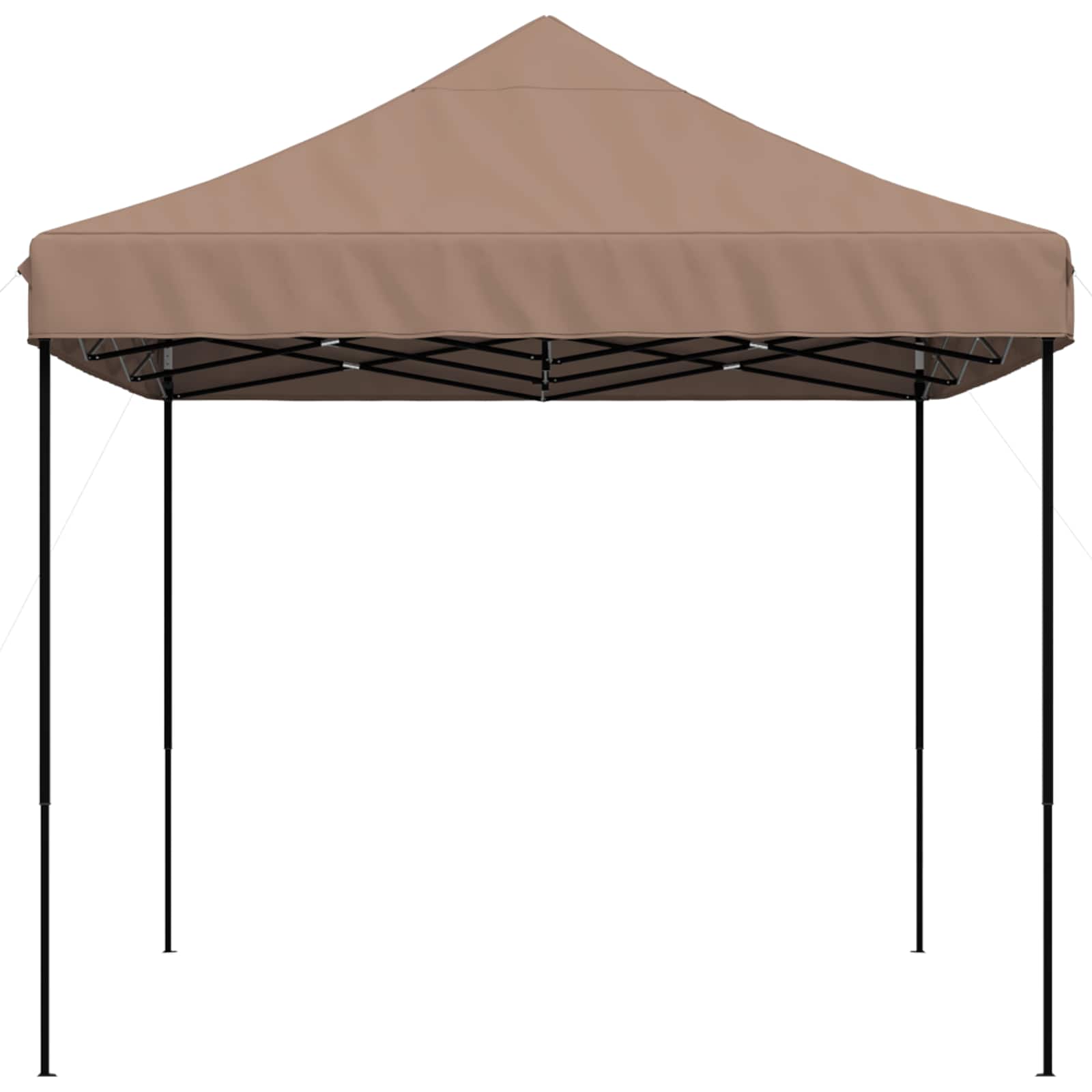Partytelt Brun 279 x 410 x 315 cm Oxford Stoff vidaXL