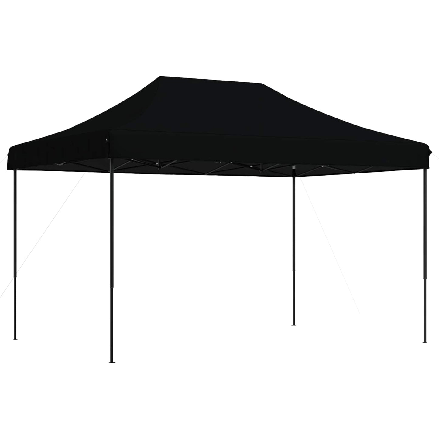 Partytelt Svart 279 x 410 x 315 cm Oxford Stoff vidaXL