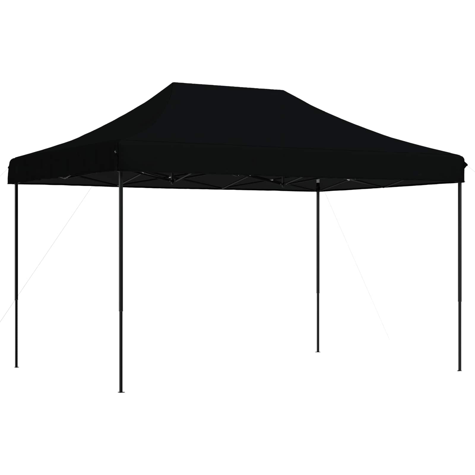 Partytelt Svart 279 x 410 x 315 cm Oxford Stoff vidaXL