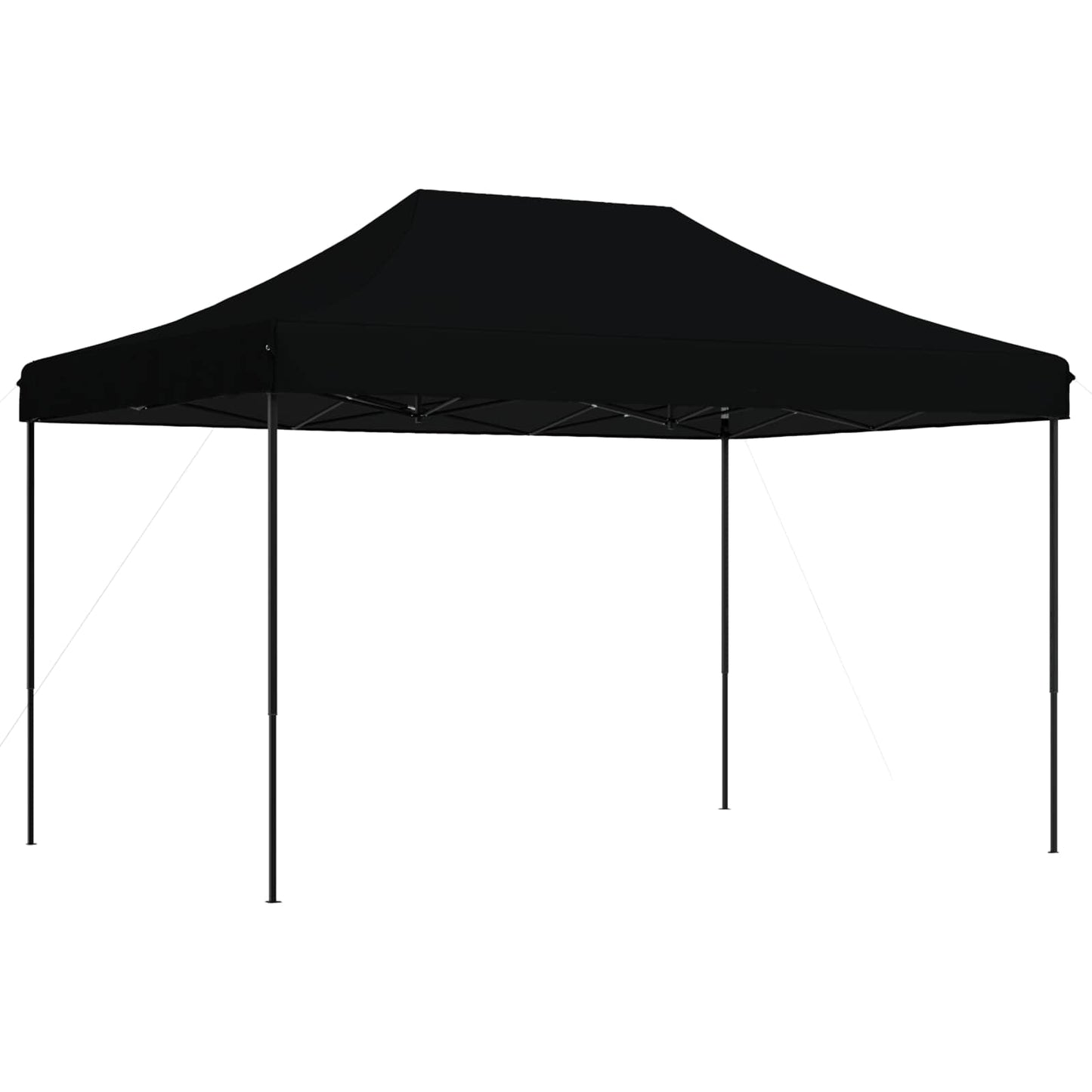 Partytelt Svart 279 x 410 x 315 cm Oxford Stoff vidaXL