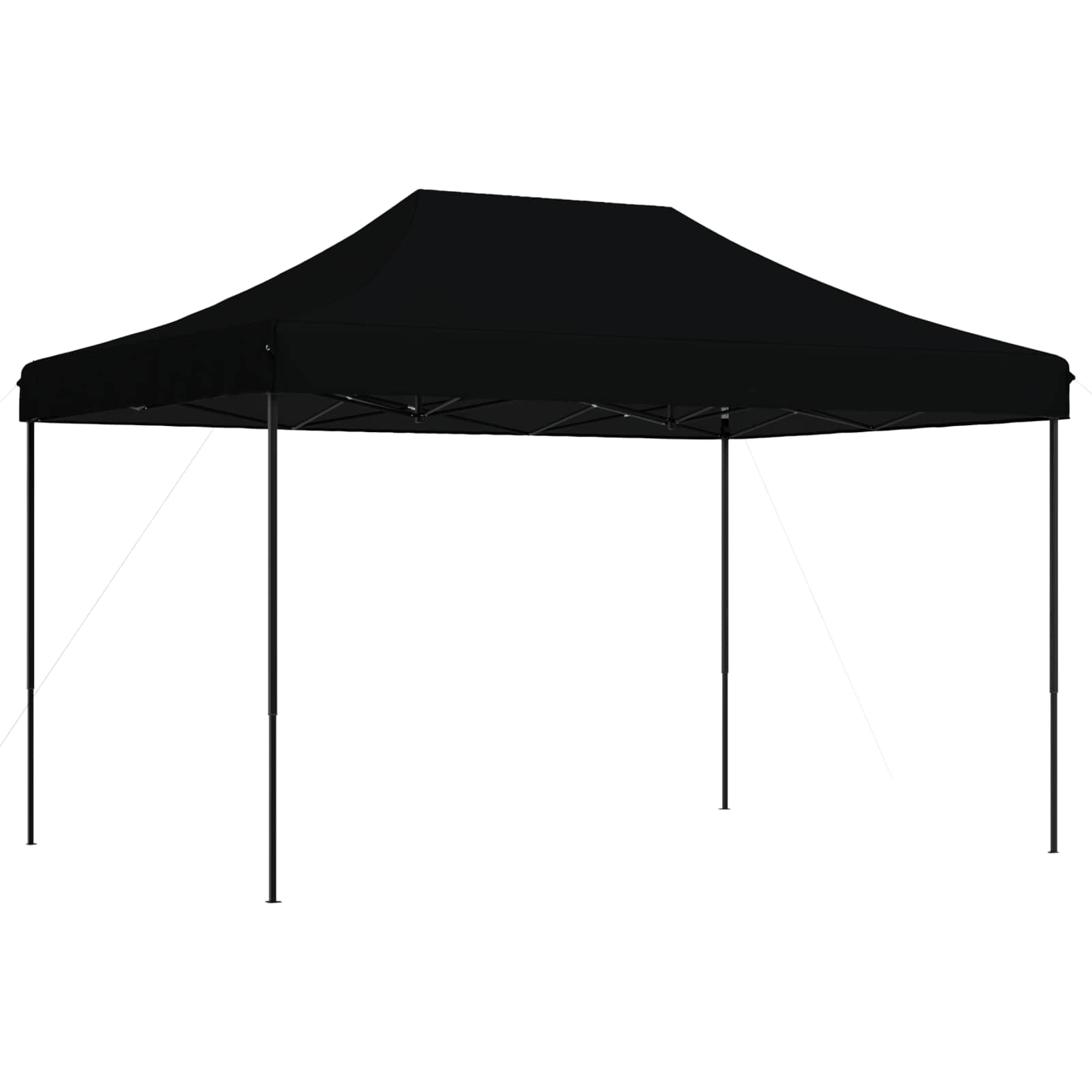 Partytelt Svart 279 x 410 x 315 cm Oxford Stoff vidaXL