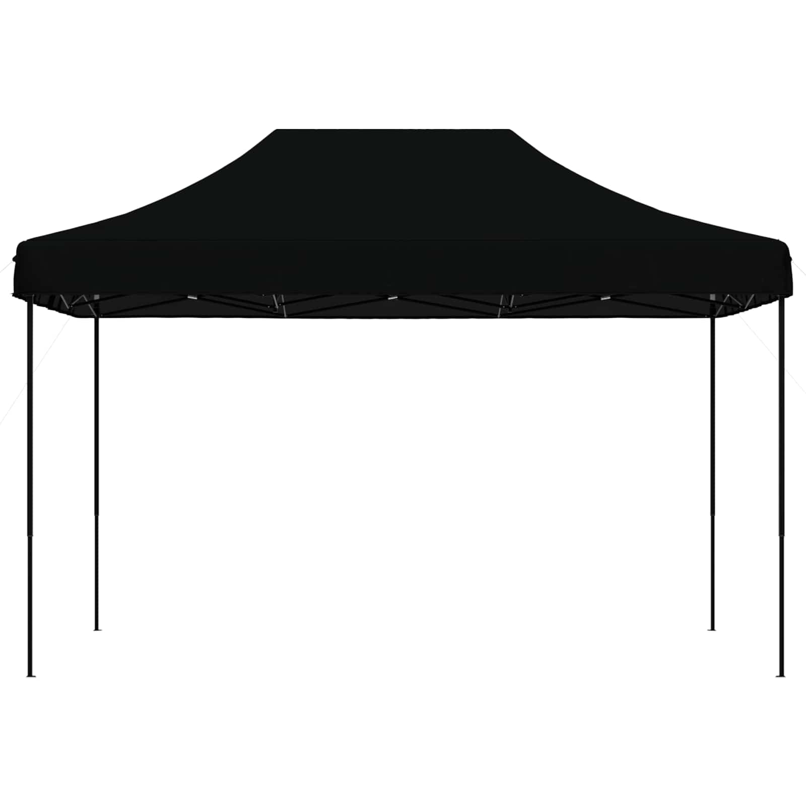 Partytelt Svart 279 x 410 x 315 cm Oxford Stoff vidaXL