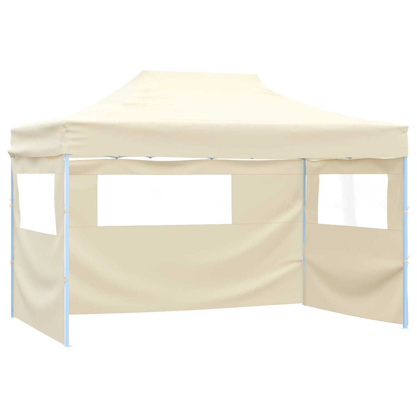 Partytelt Krem 280 x 410 x 315 cm Oxford Stoff vidaXL