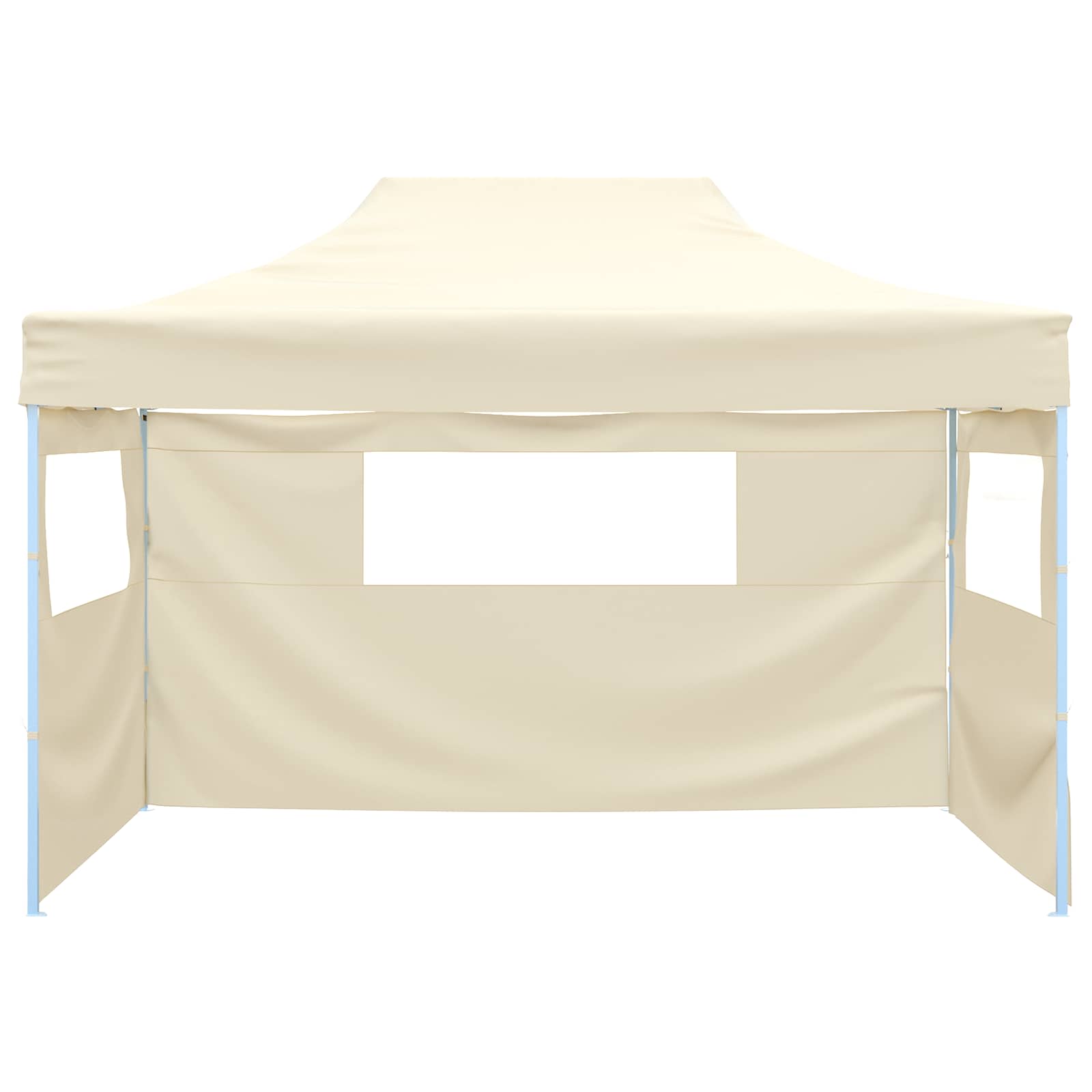 Partytelt Krem 280 x 410 x 315 cm Oxford Stoff vidaXL