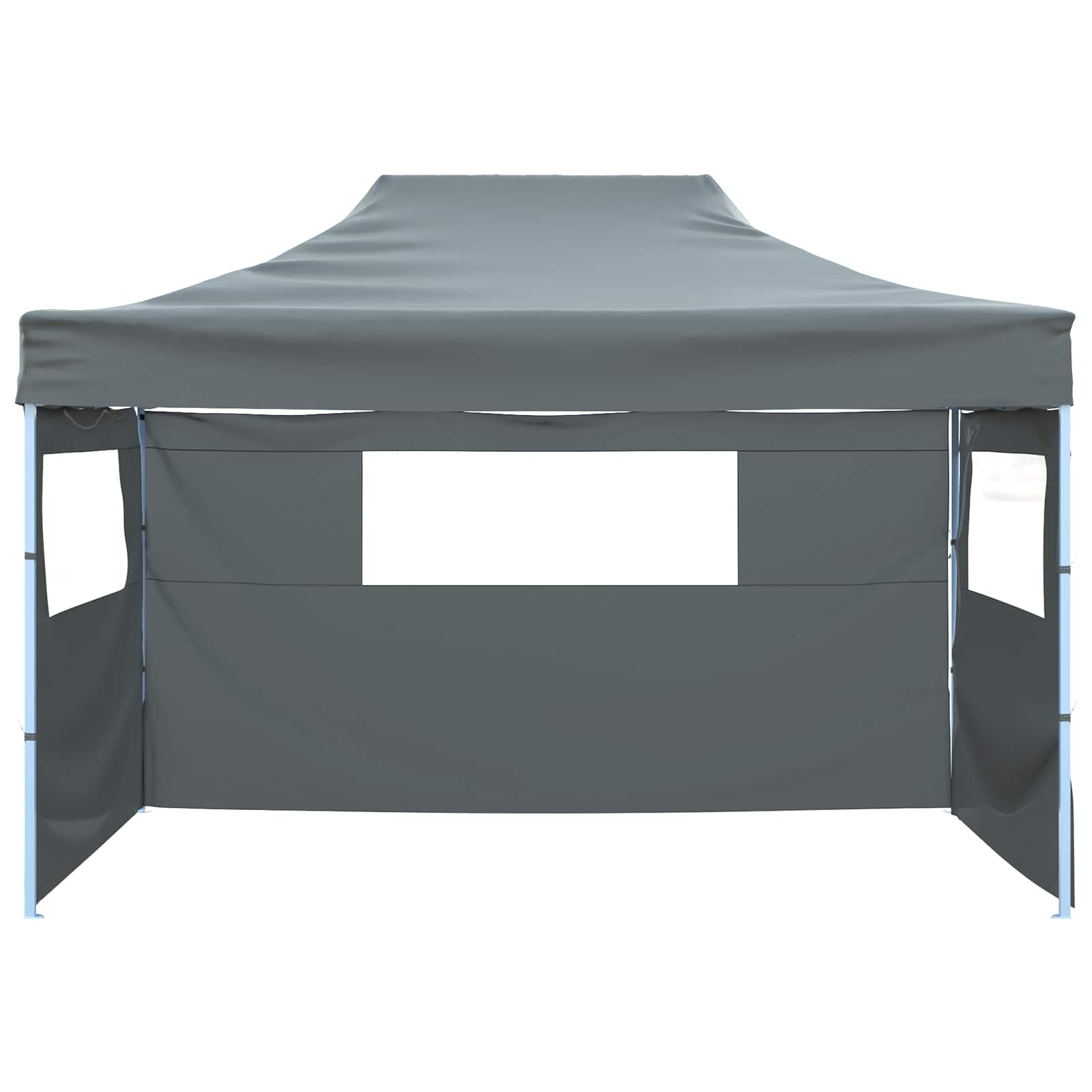 Partytelt Antrasitt 280 x 410 x 315 cm Oxford Stoff vidaXL