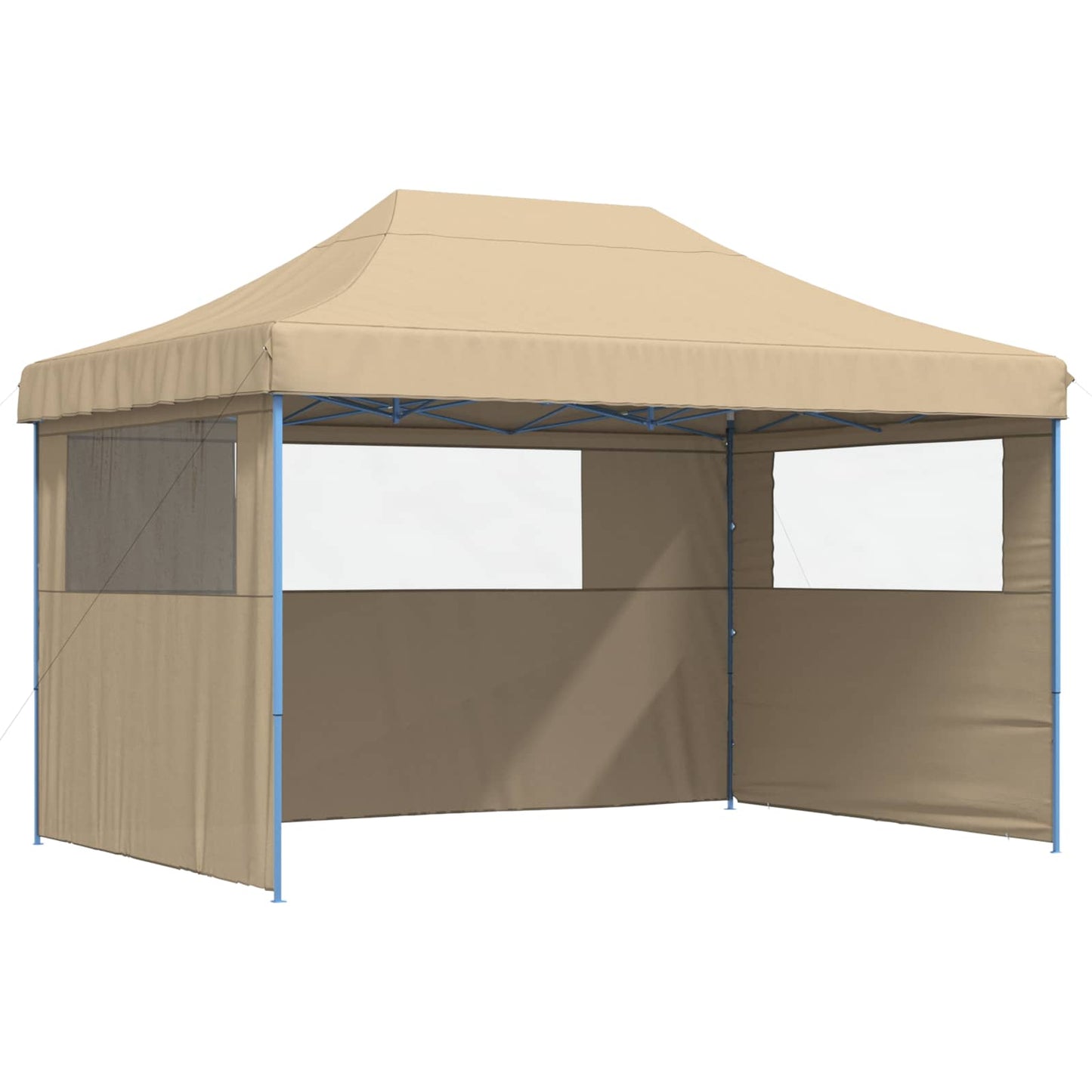 Partytelt Beige 279 x 410 x 315 cm Oxford Stoff vidaXL