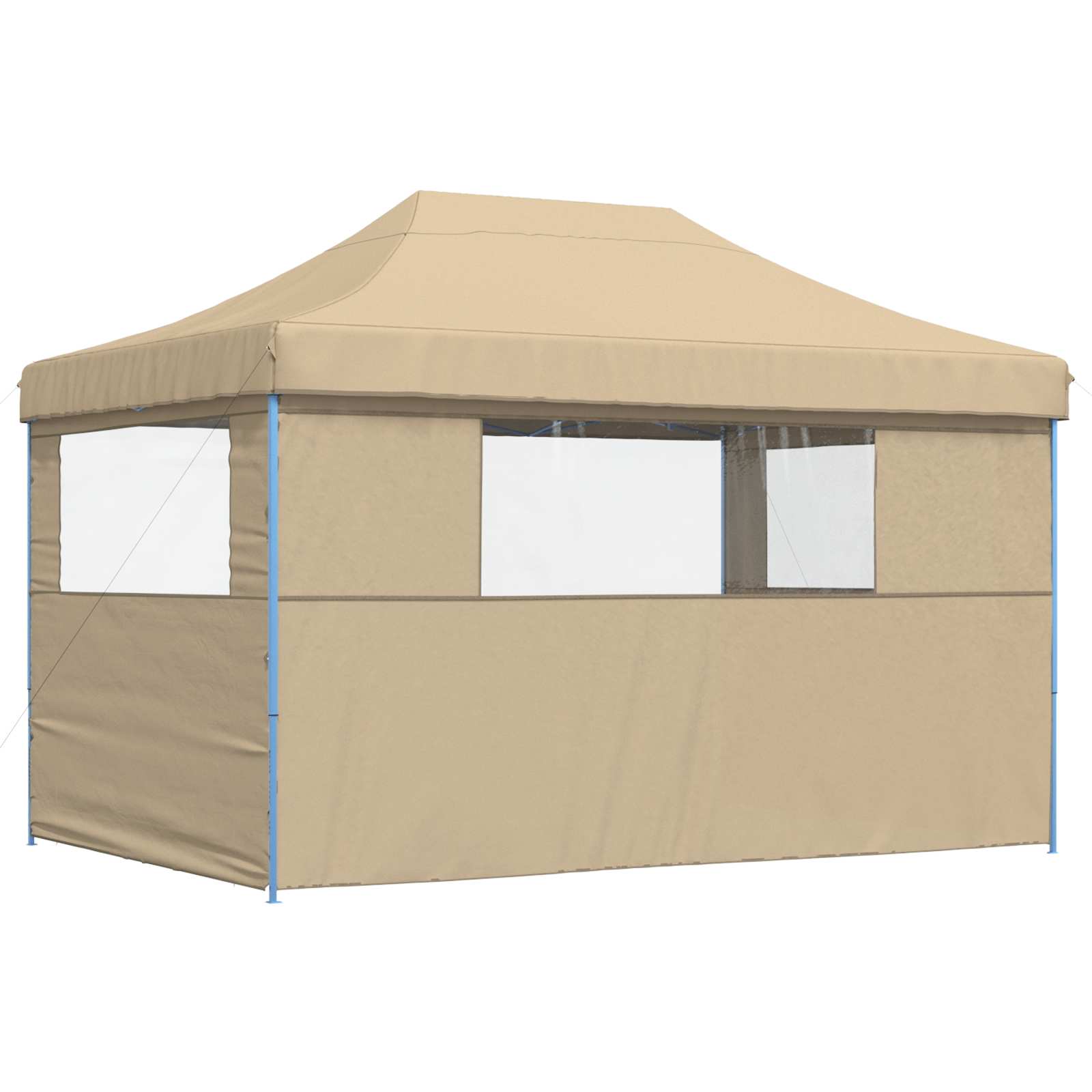 Partytelt Beige 279 x 410 x 315 cm Oxford Stoff vidaXL