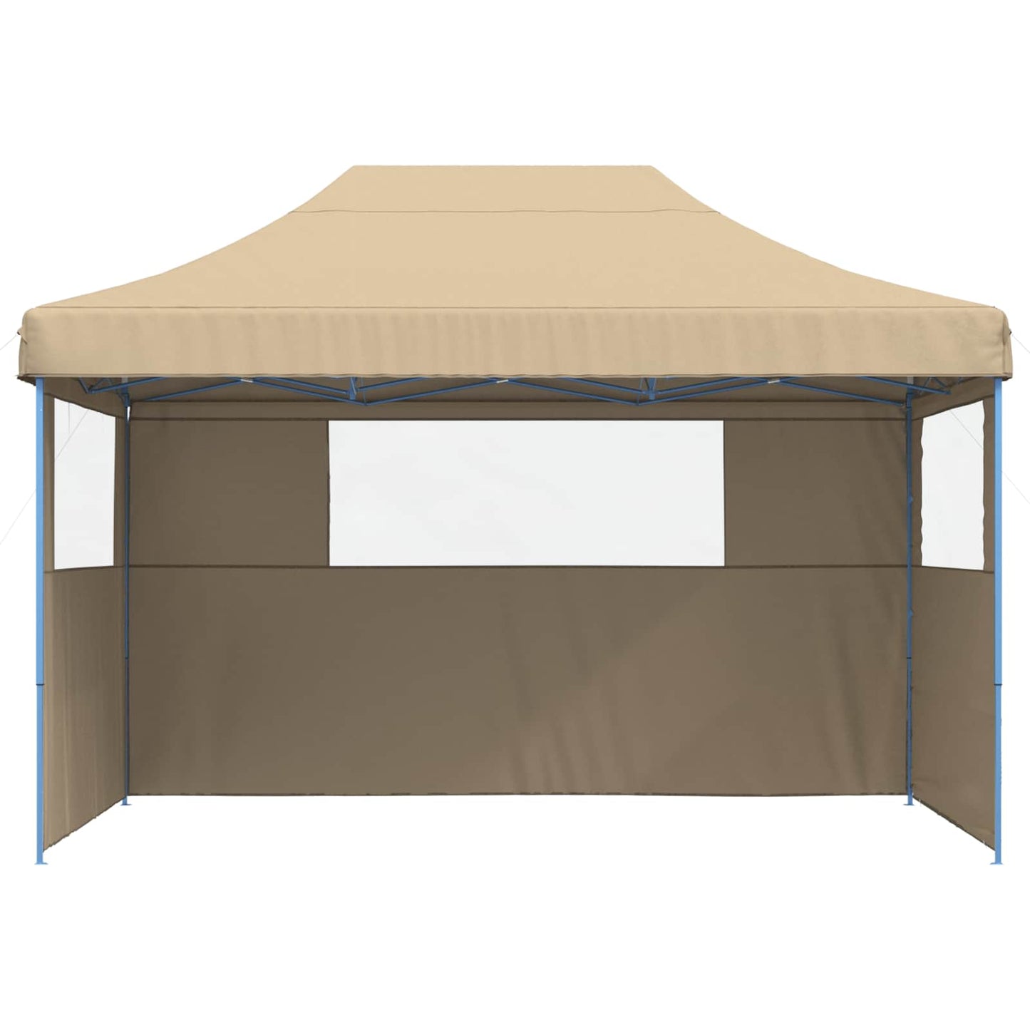 Partytelt Beige 279 x 410 x 315 cm Oxford Stoff vidaXL