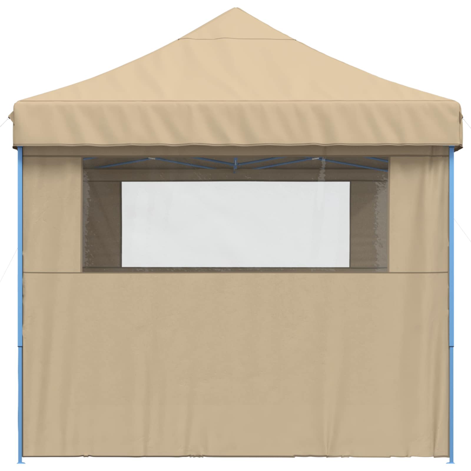 Partytelt Beige 279 x 410 x 315 cm Oxford Stoff vidaXL