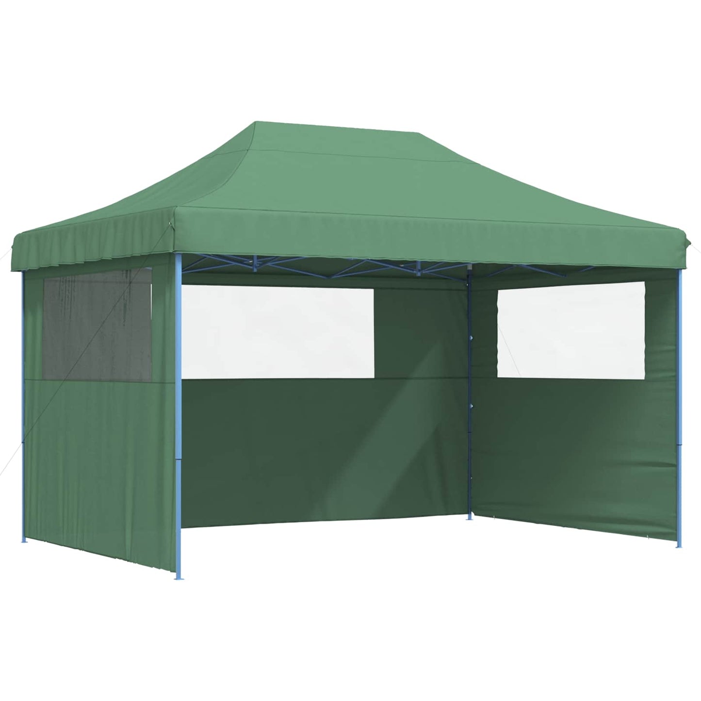 Partytelt grønn 279 x 410 x 315 cm Oxford Stoff vidaXL
