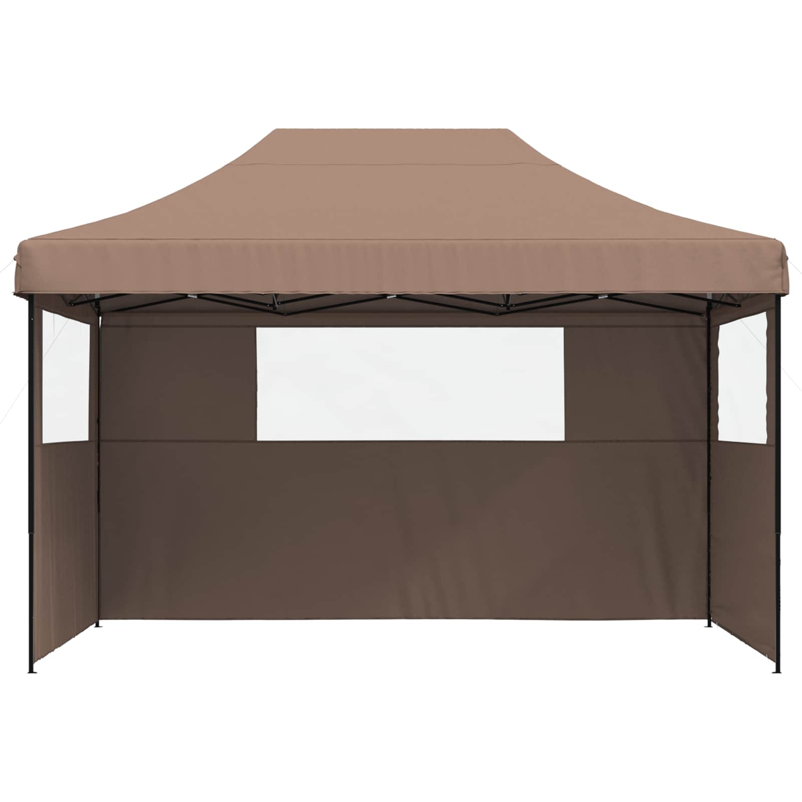 Partytelt Brun 279 x 410 x 315 cm Oxford Stoff vidaXL