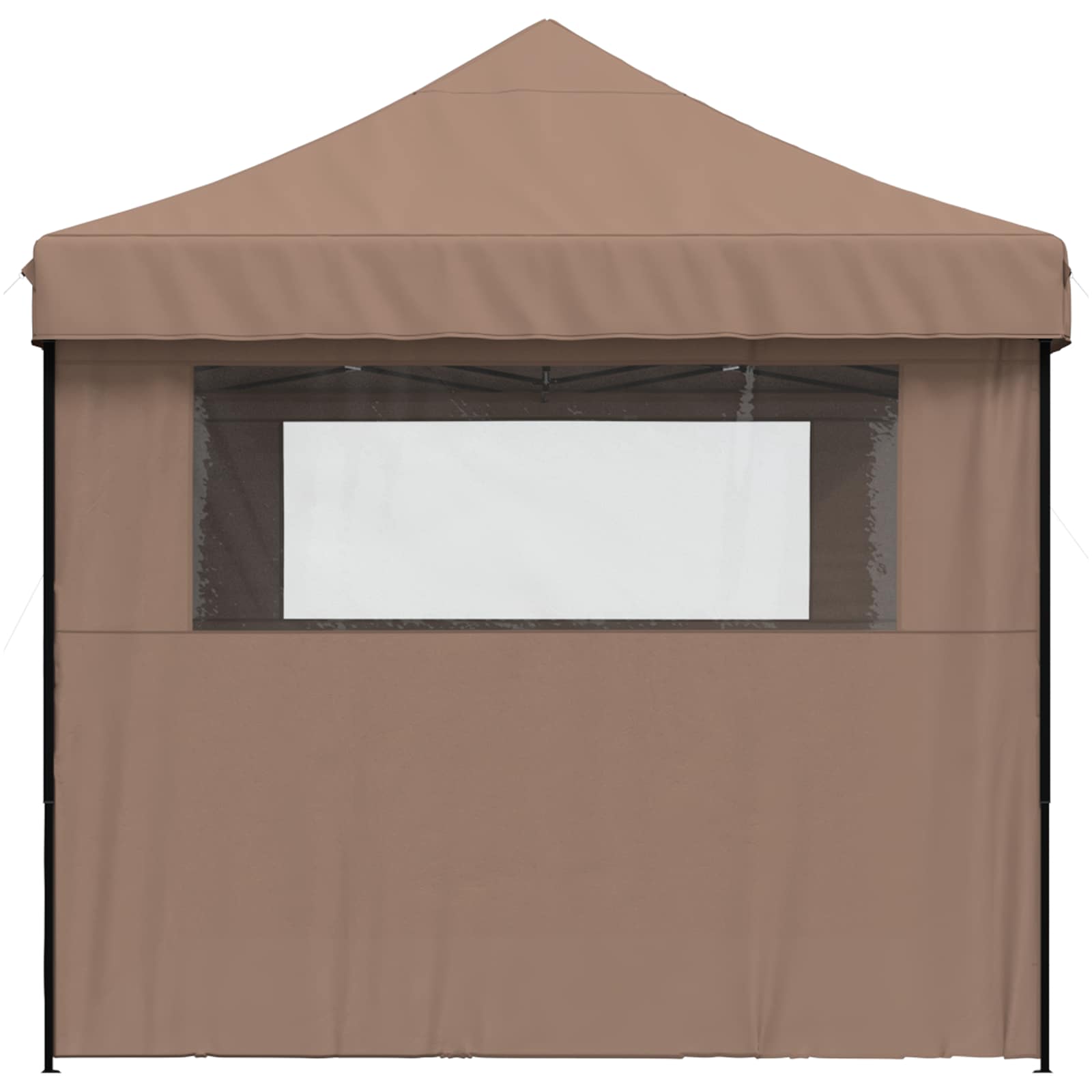 Partytelt Brun 279 x 410 x 315 cm Oxford Stoff vidaXL