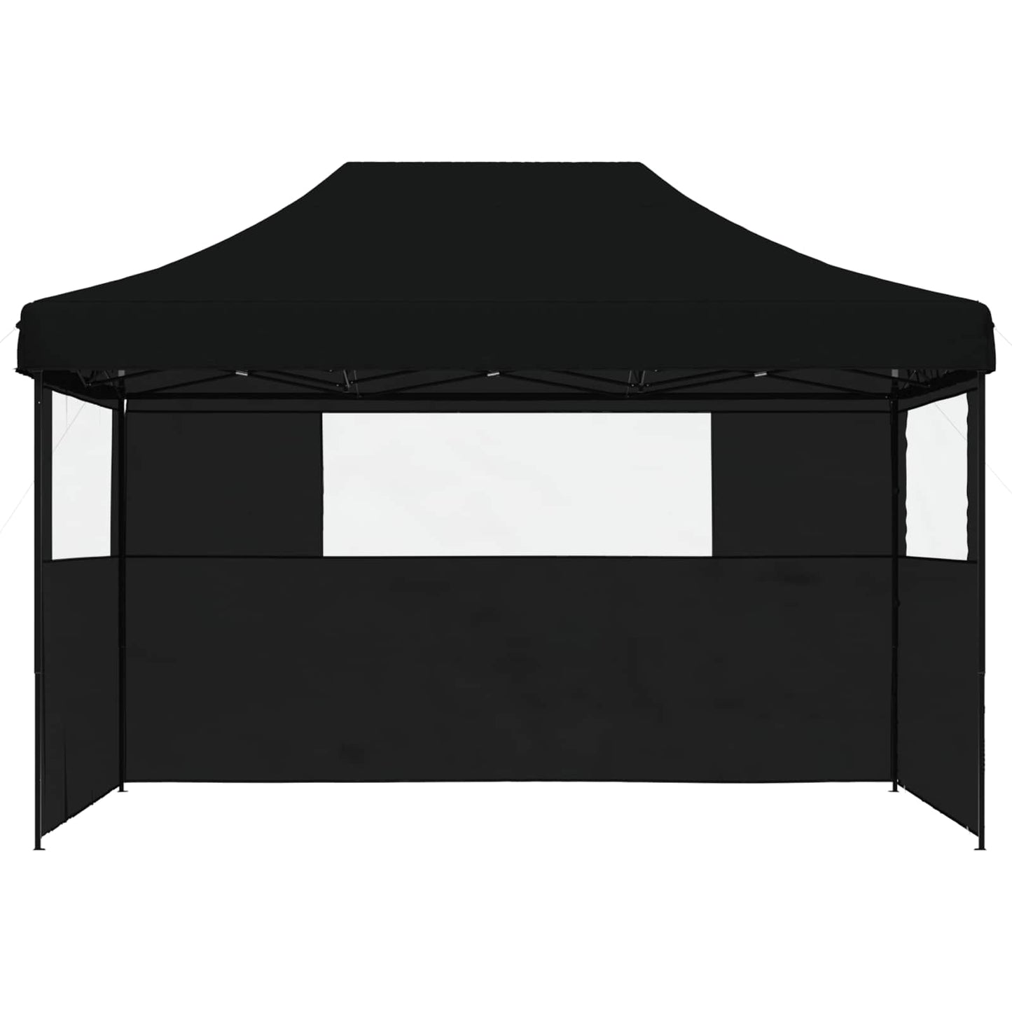 Partytelt Svart 279 x 410 x 315 cm Oxford Stoff vidaXL