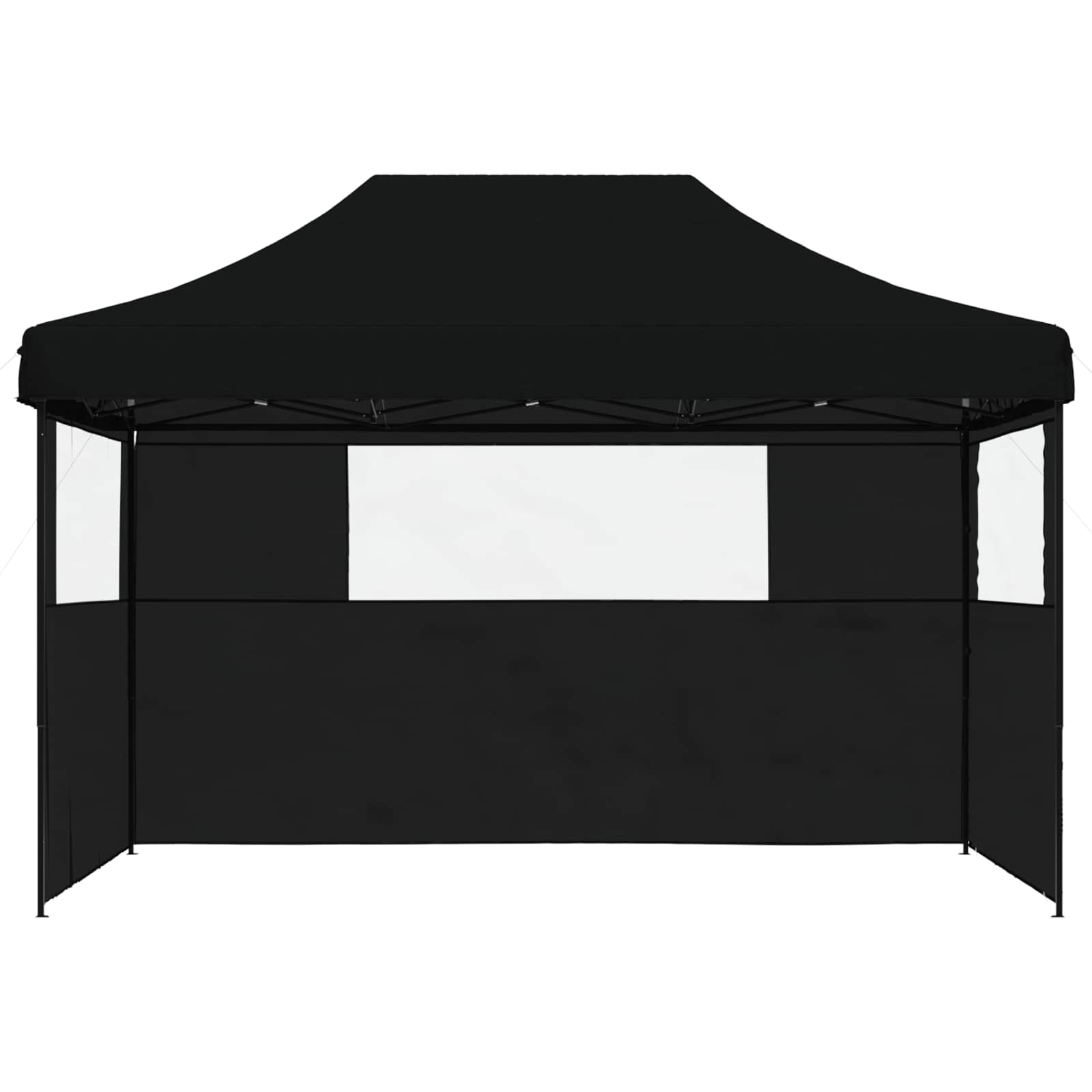 Partytelt Svart 279 x 410 x 315 cm Oxford Stoff vidaXL