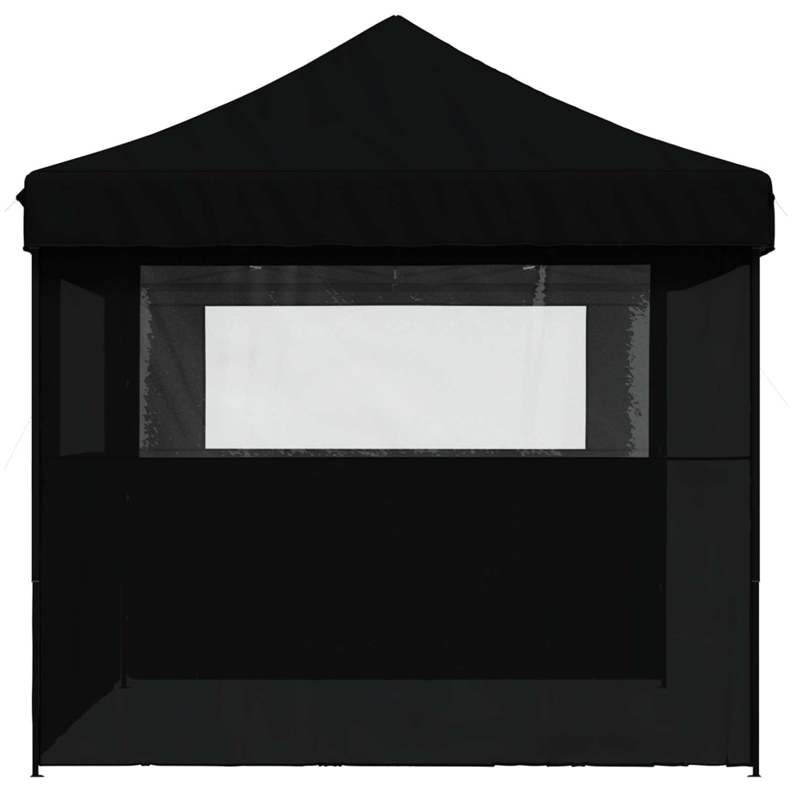 Partytelt Svart 279 x 410 x 315 cm Oxford Stoff vidaXL