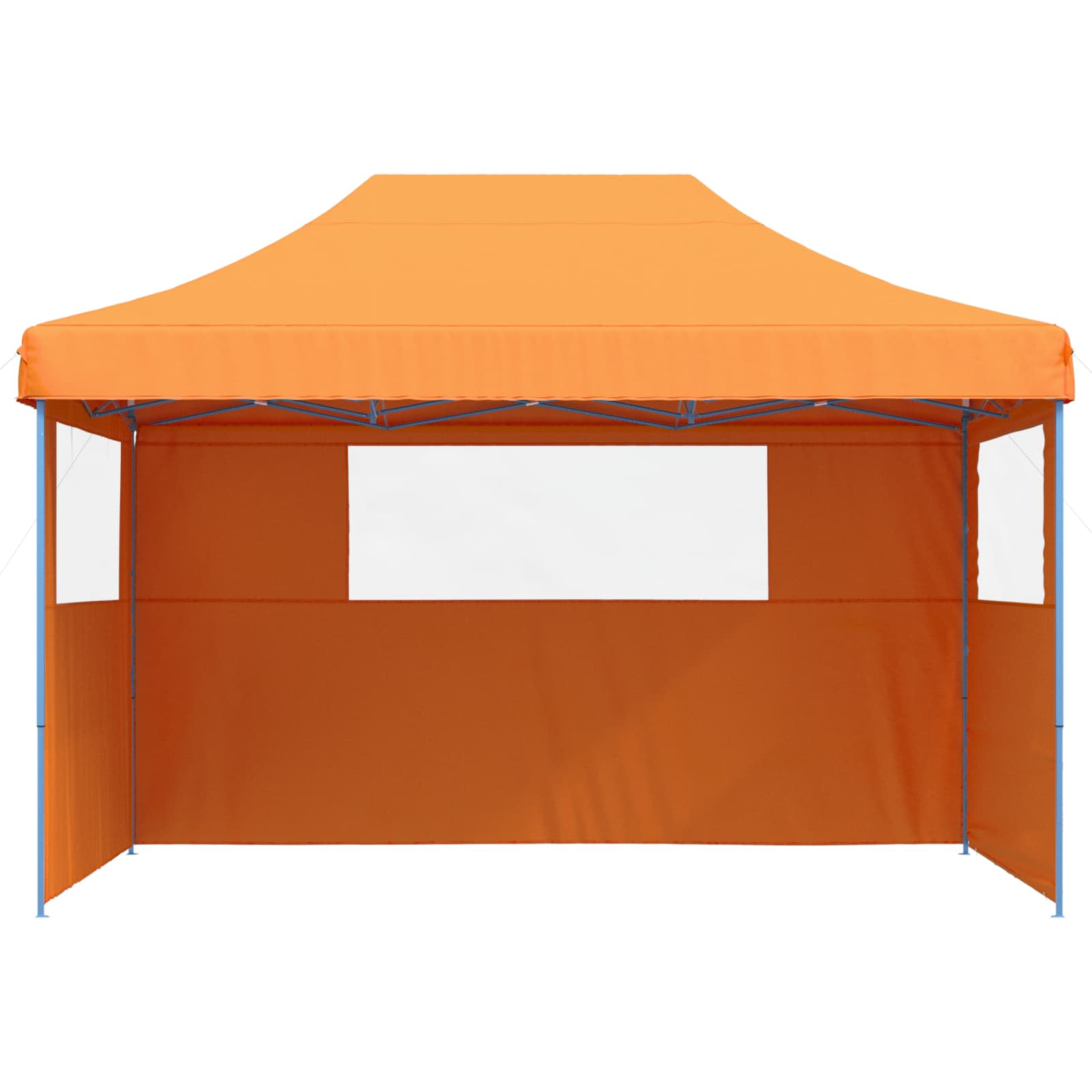 Partytelt Oransje 279 x 410 x 315 cm Oxford Stoff vidaXL