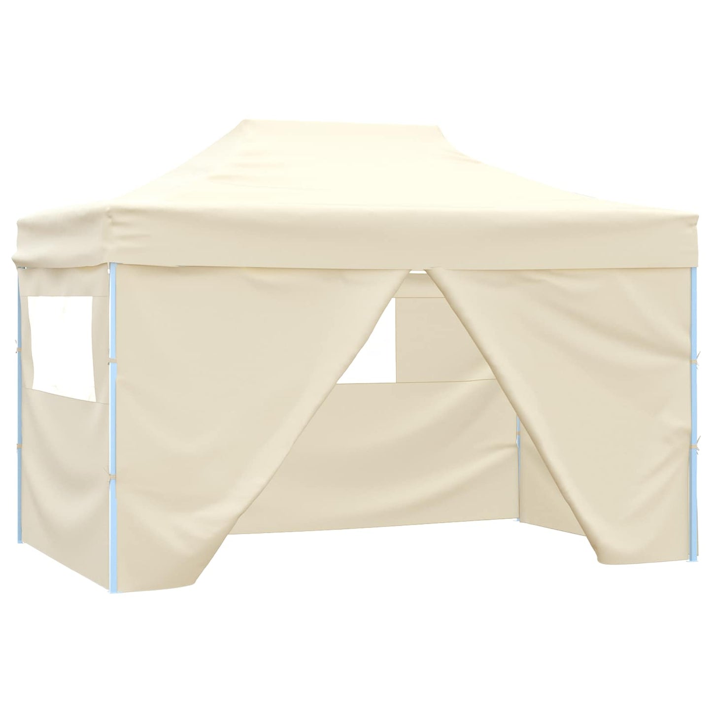 Partytelt Krem 280 x 410 x 315 cm Oxford Stoff vidaXL