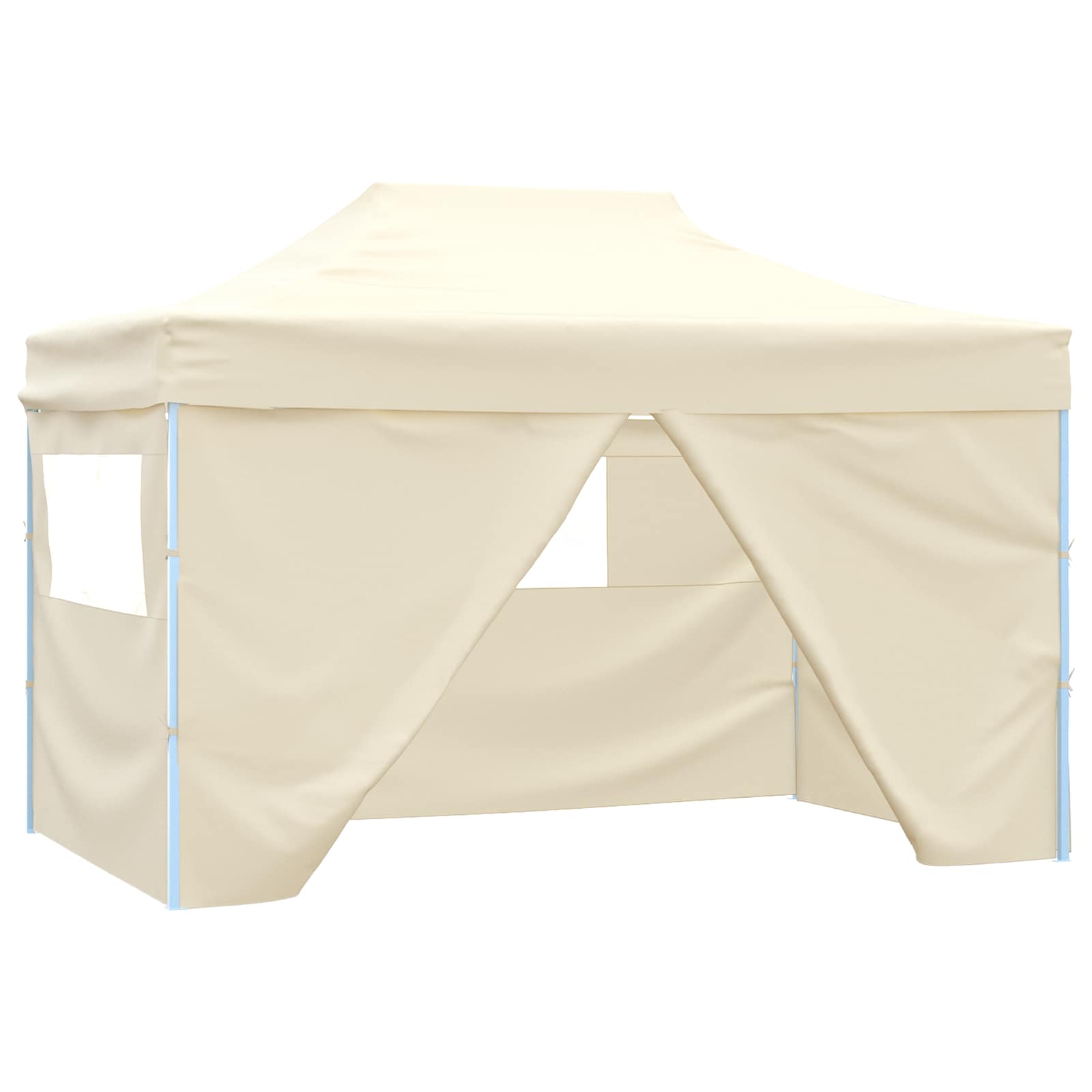 Partytelt Krem 280 x 410 x 315 cm Oxford Stoff vidaXL