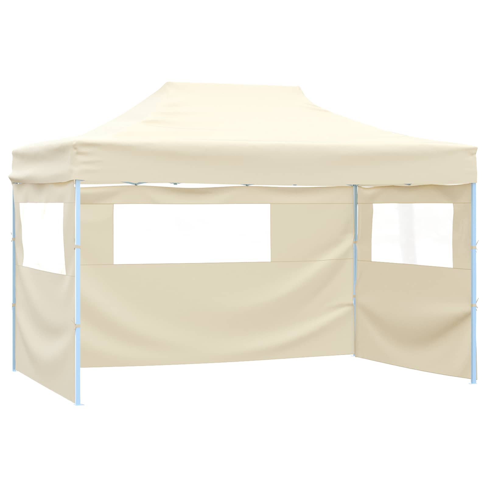 Partytelt Krem 280 x 410 x 315 cm Oxford Stoff vidaXL