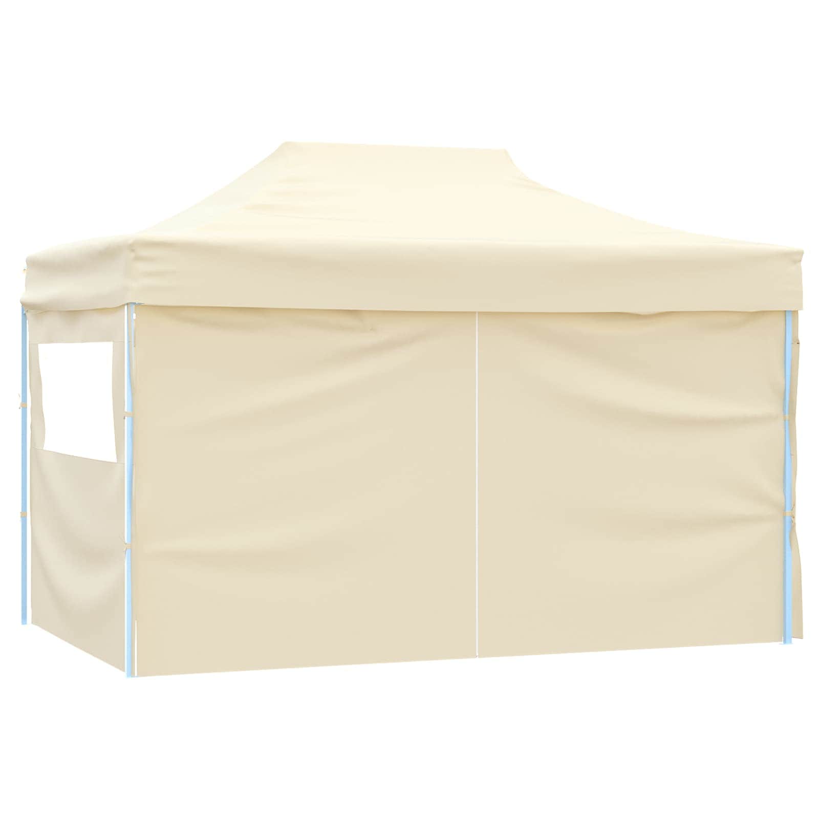 Partytelt Krem 280 x 410 x 315 cm Oxford Stoff vidaXL