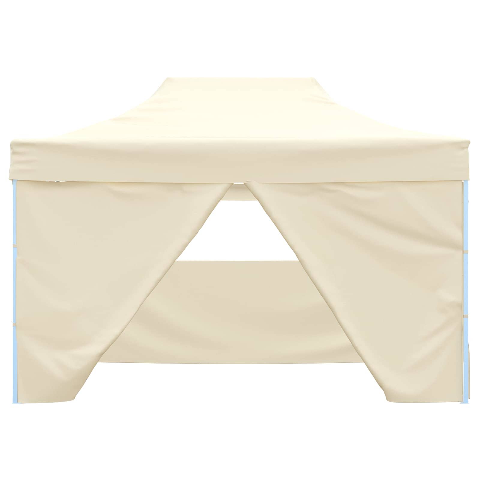 Partytelt Krem 280 x 410 x 315 cm Oxford Stoff vidaXL