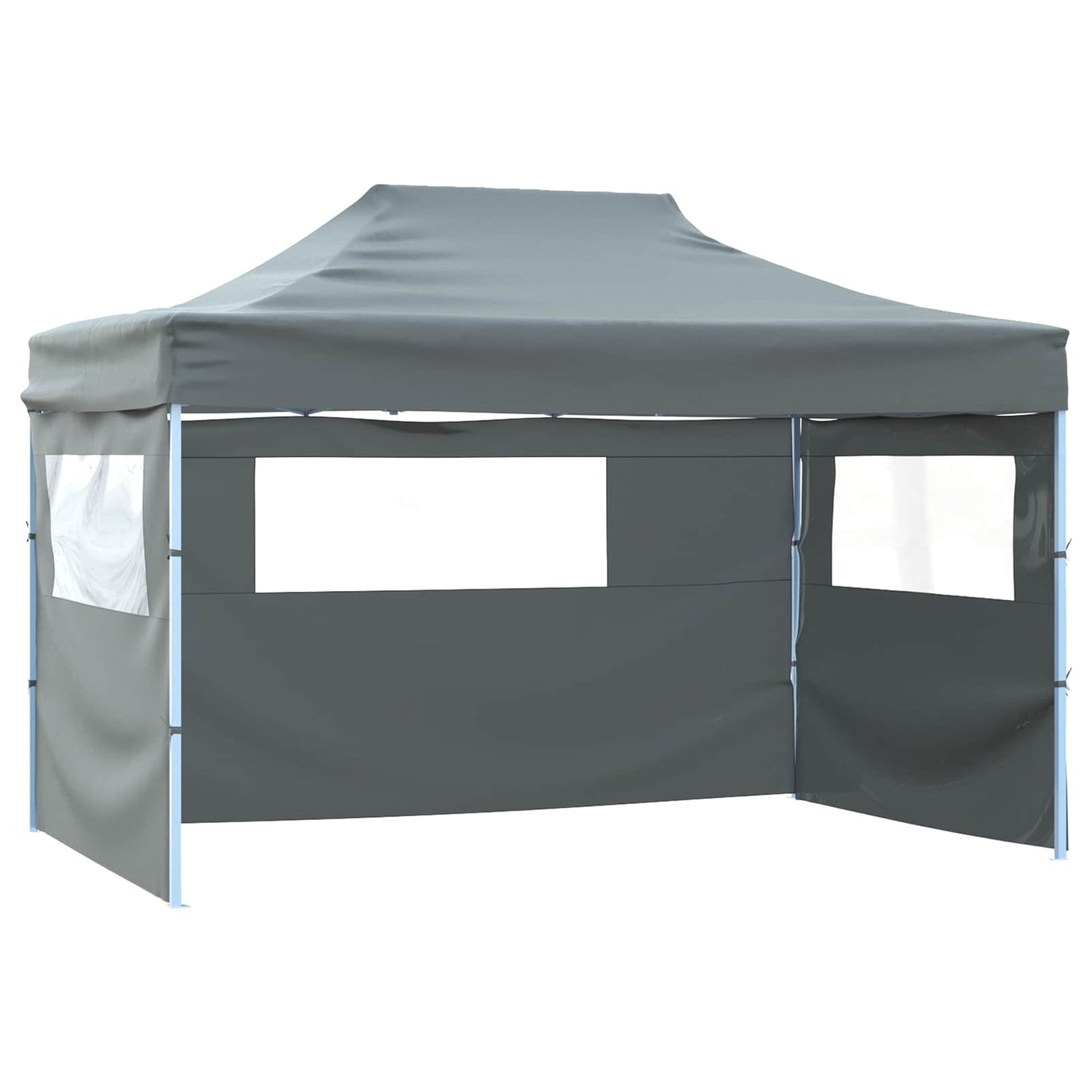 Partytelt Antrasitt 280 x 410 x 315 cm Oxford Stoff vidaXL
