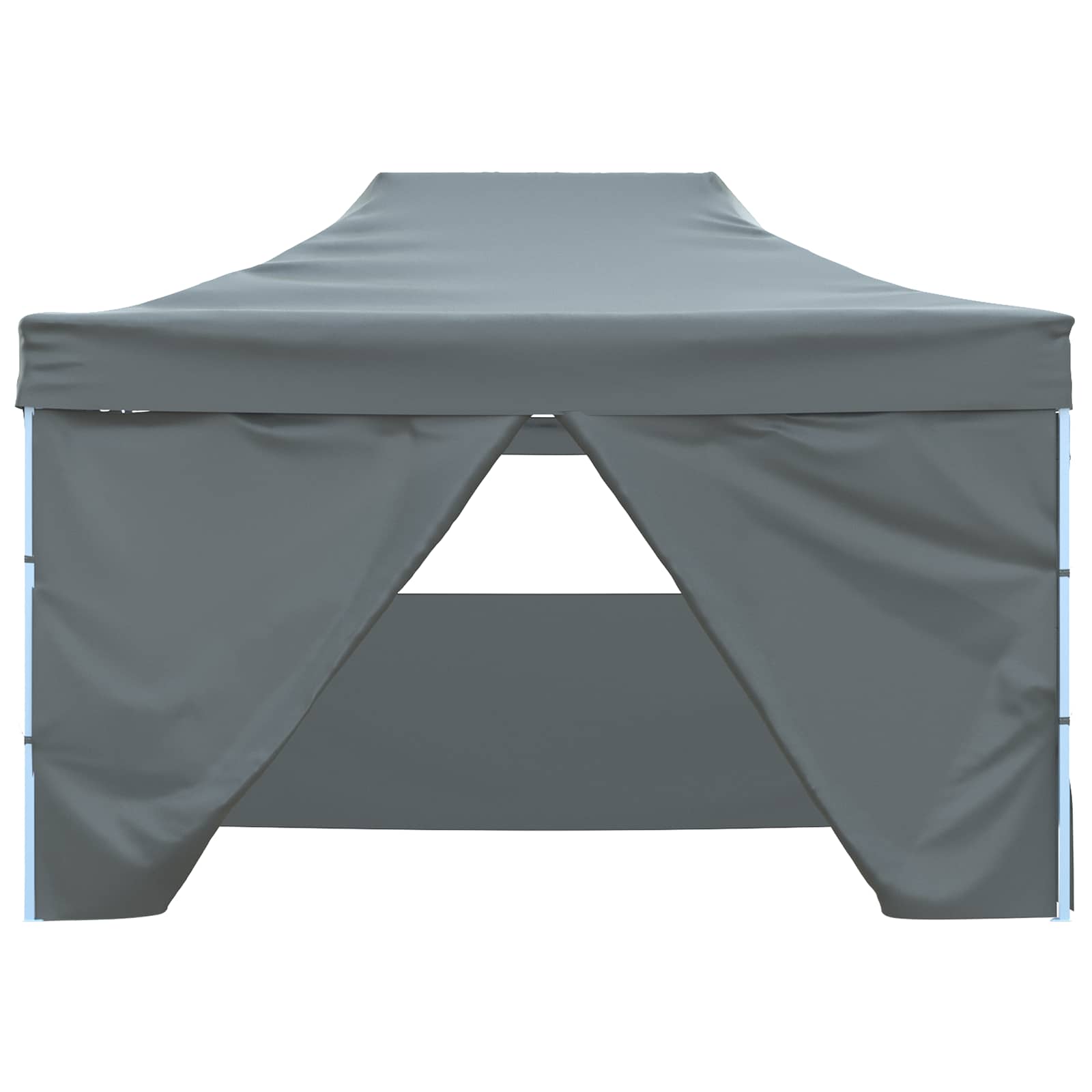 Partytelt Antrasitt 280 x 410 x 315 cm Oxford Stoff vidaXL
