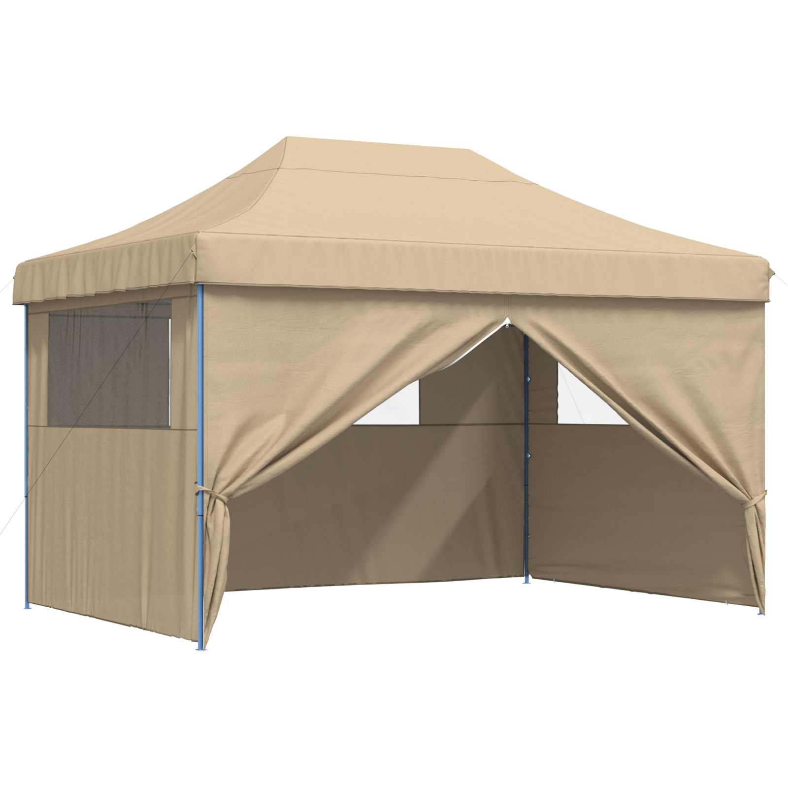 Partytelt Beige 279 x 410 x 315 cm Oxford Stoff vidaXL