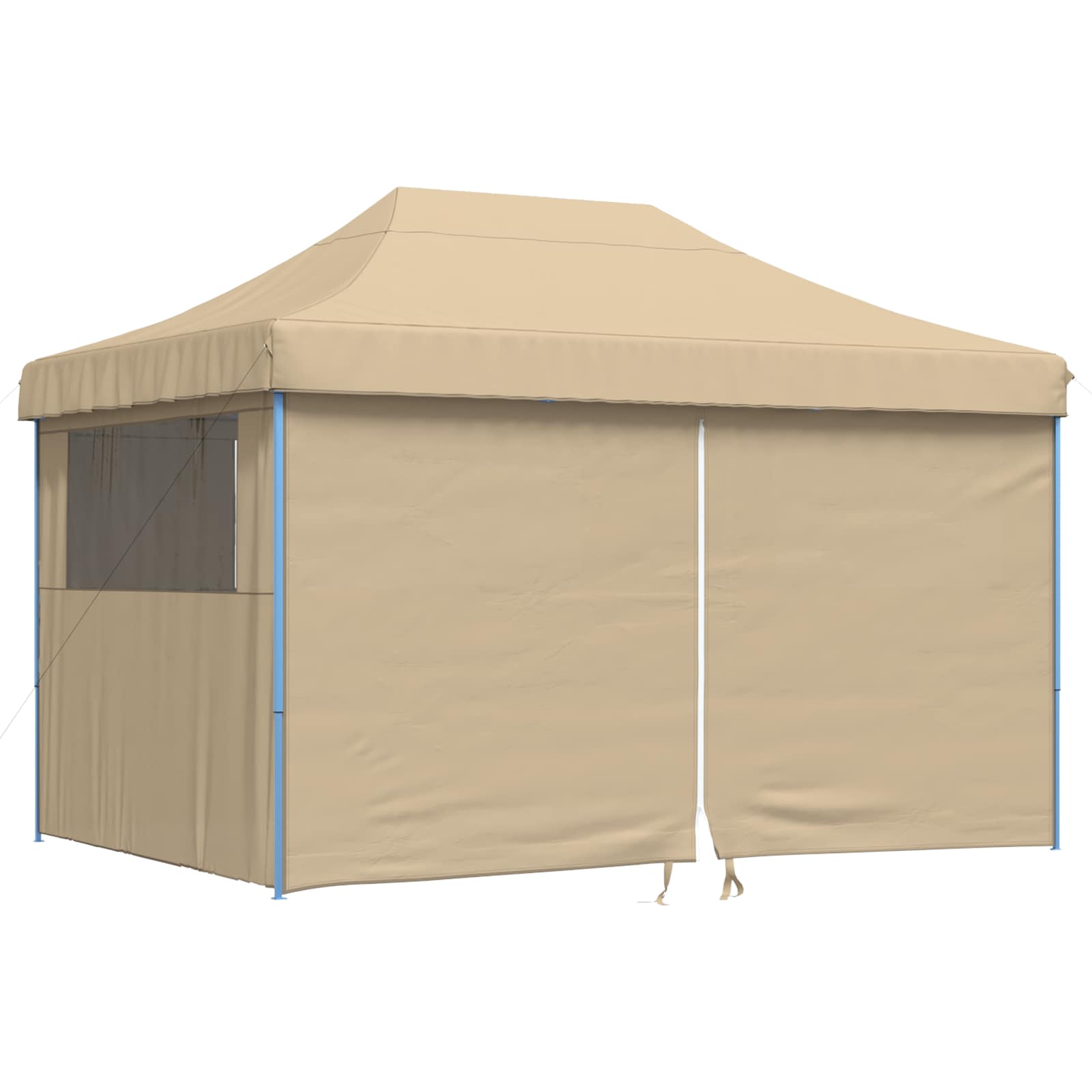 Partytelt Beige 279 x 410 x 315 cm Oxford Stoff vidaXL