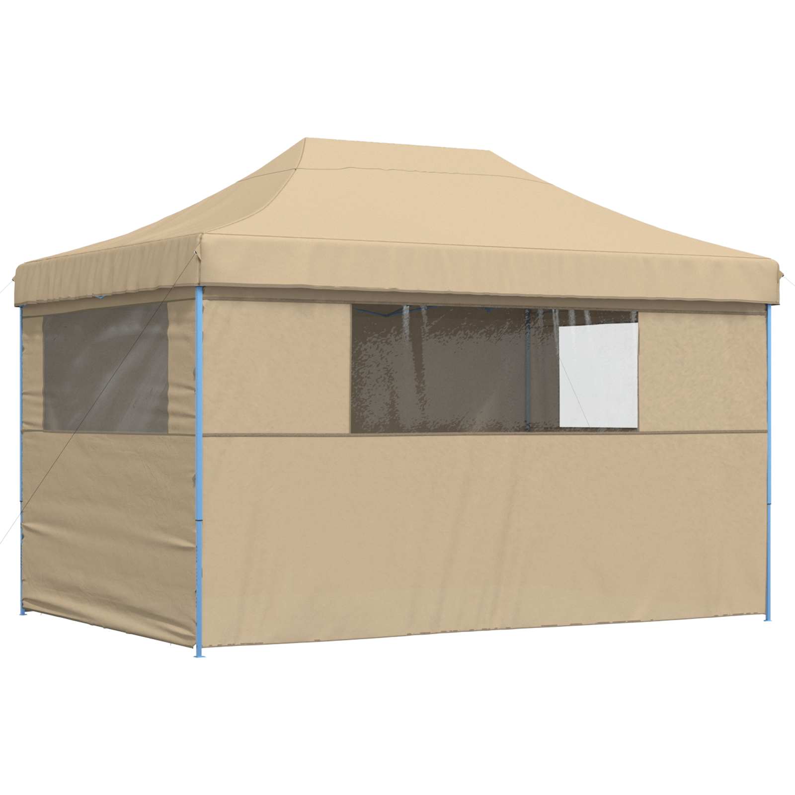 Partytelt Beige 279 x 410 x 315 cm Oxford Stoff vidaXL