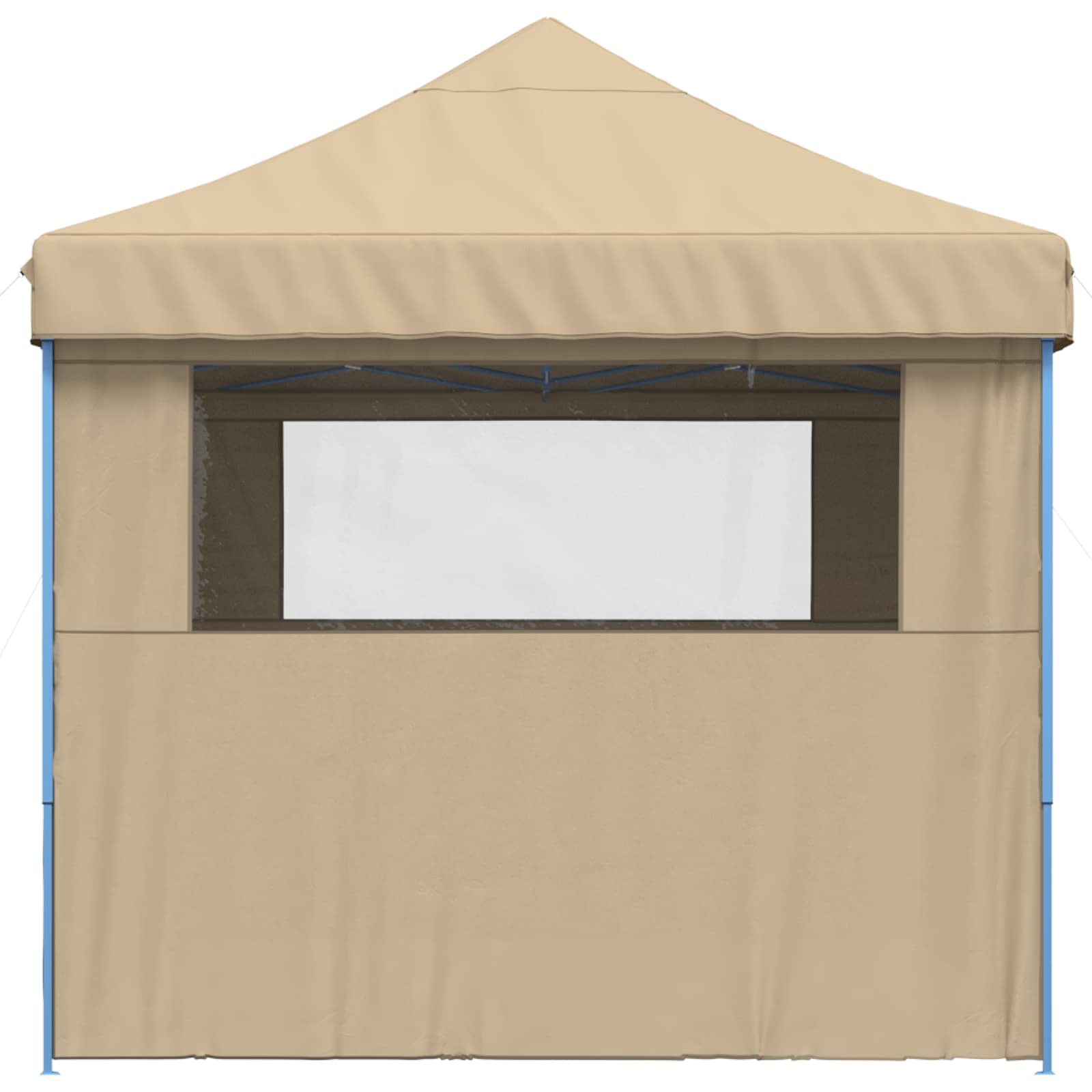 Partytelt Beige 279 x 410 x 315 cm Oxford Stoff vidaXL